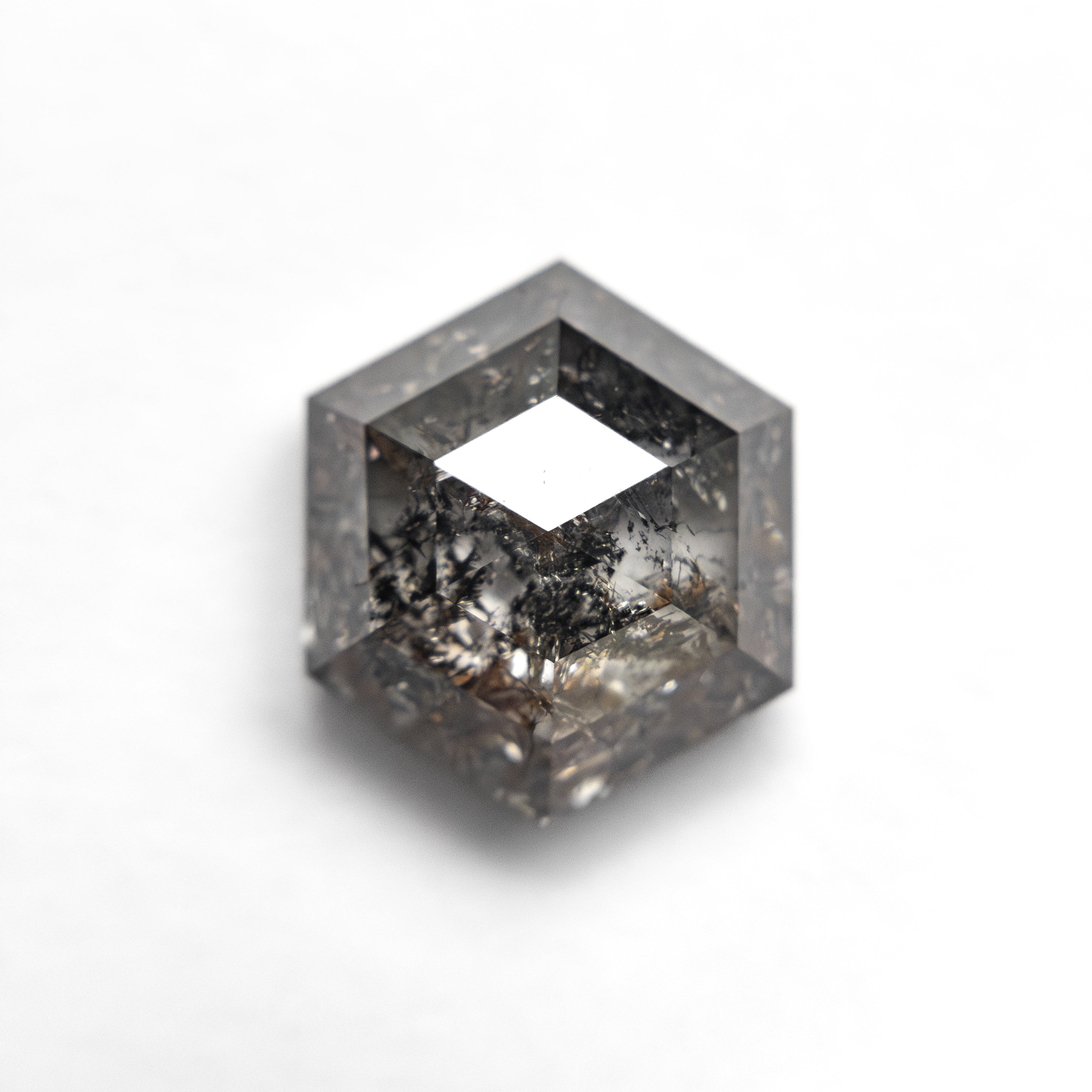 3.25ct 9.54x8.38x4.54mm Hexagon Rosecut 27550-02-Staghead Designs