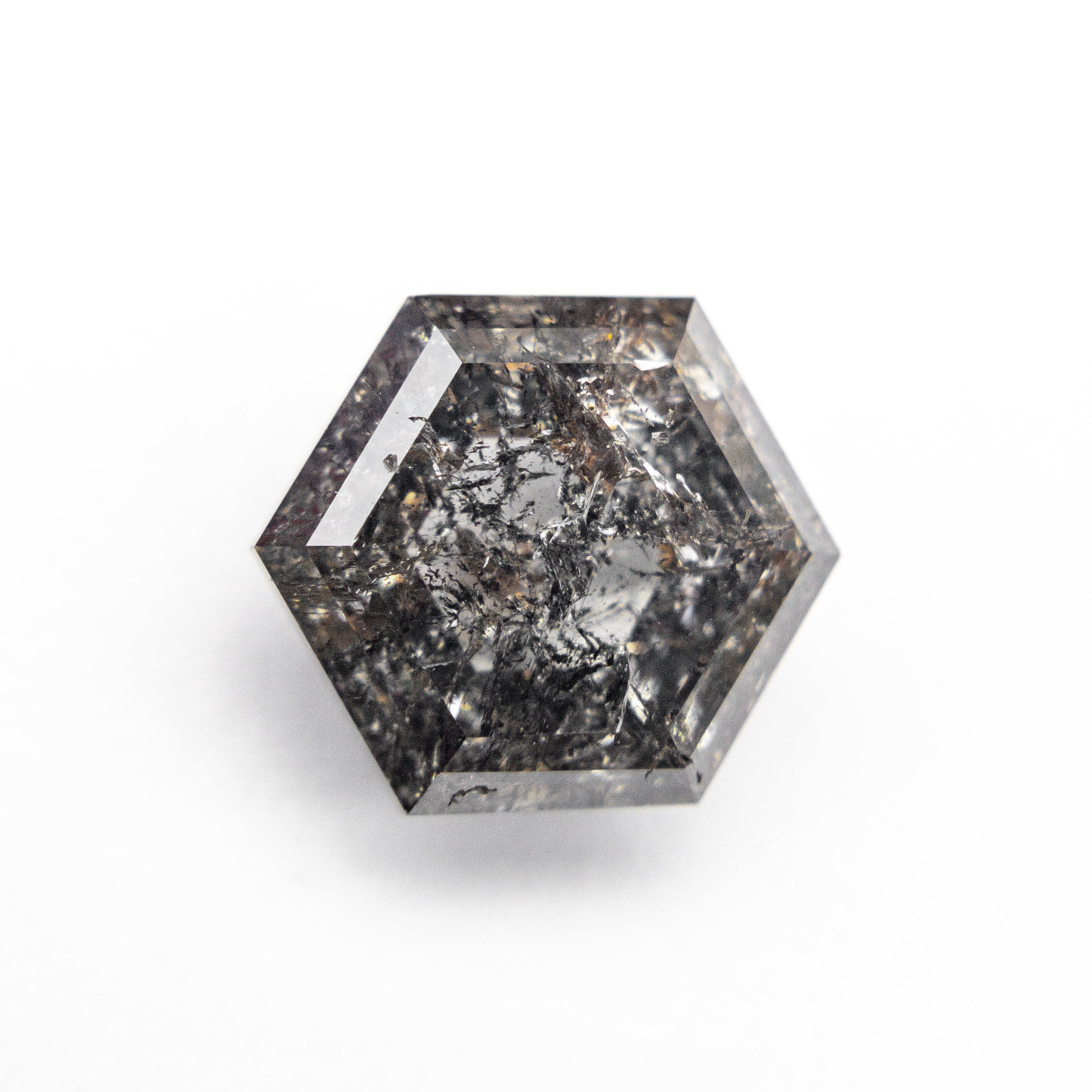 3.25ct 9.54x8.38x4.54mm Hexagon Rosecut 27550-02-Staghead Designs