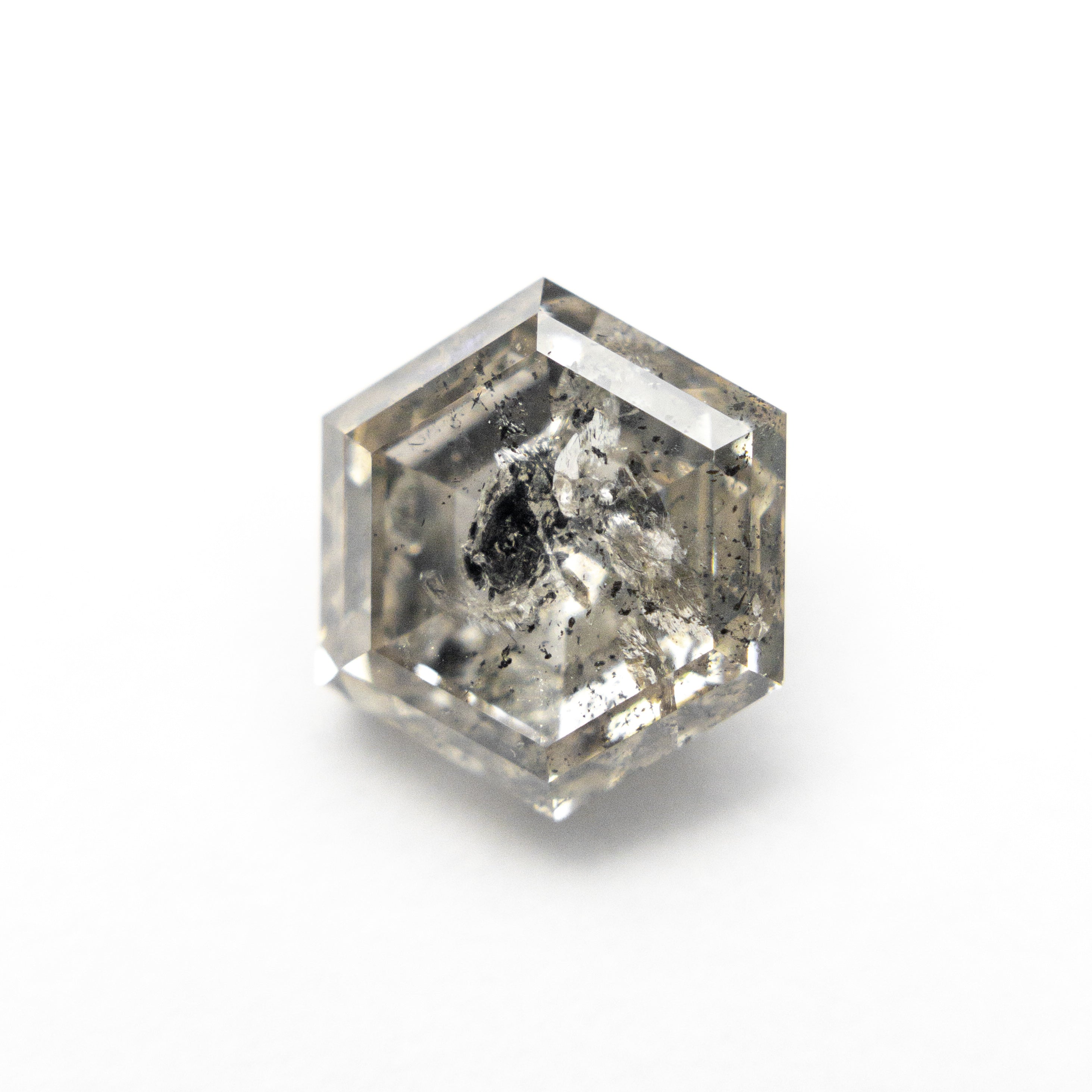 2.84ct 9.11x7.87x4.80mm Hexagon Rosecut 27550-03-Staghead Designs