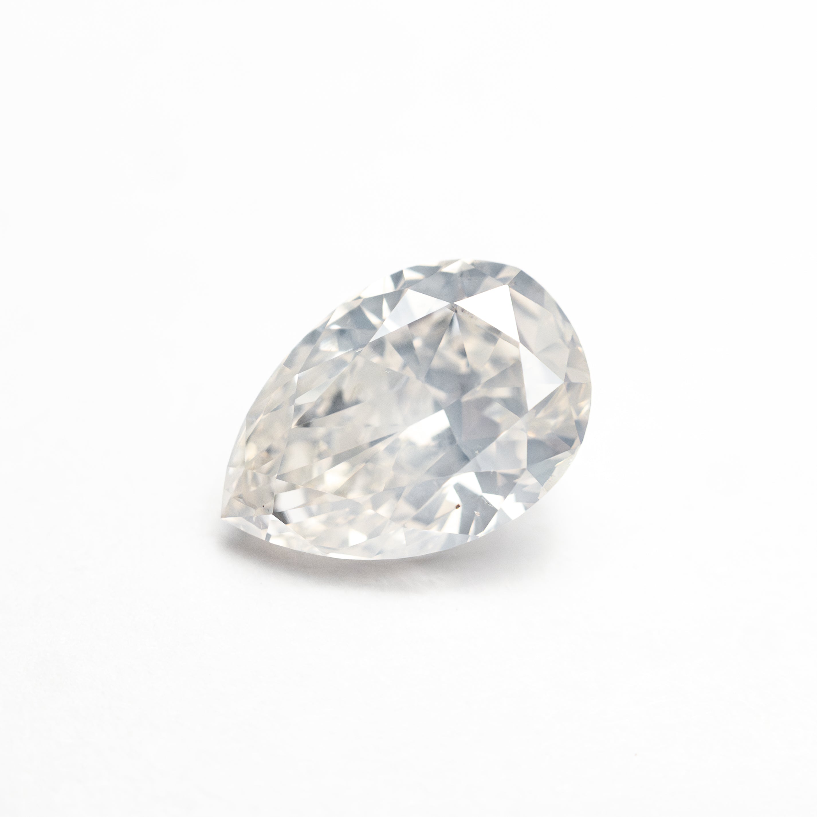 1.01ct 7.51x5.17x3.66mm Fancy White Pear Brilliant 27562-01-Staghead Designs