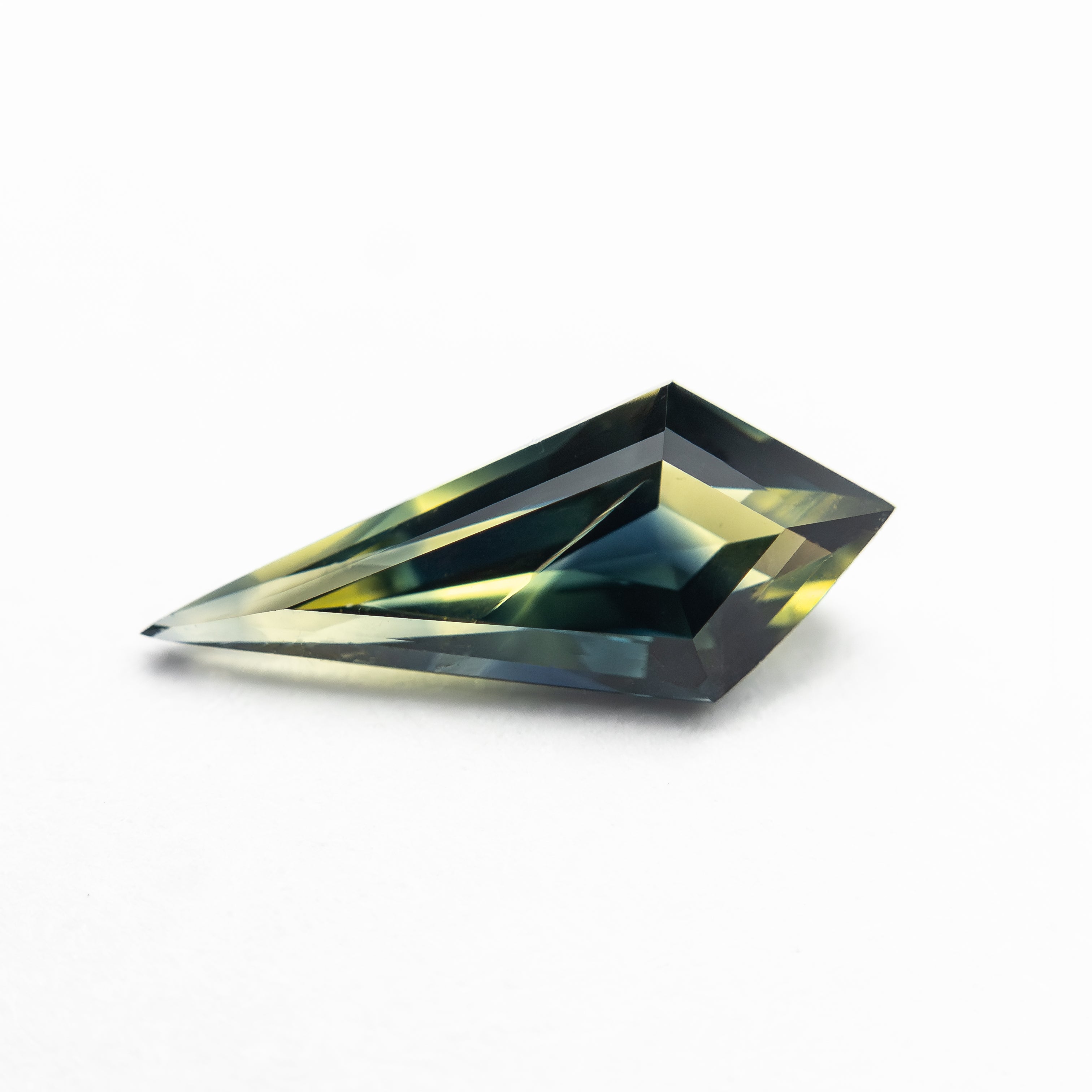 0.99ct 11.62x4.92x3.08mm Kite Step Cut Sapphire 27713-01-Staghead Designs