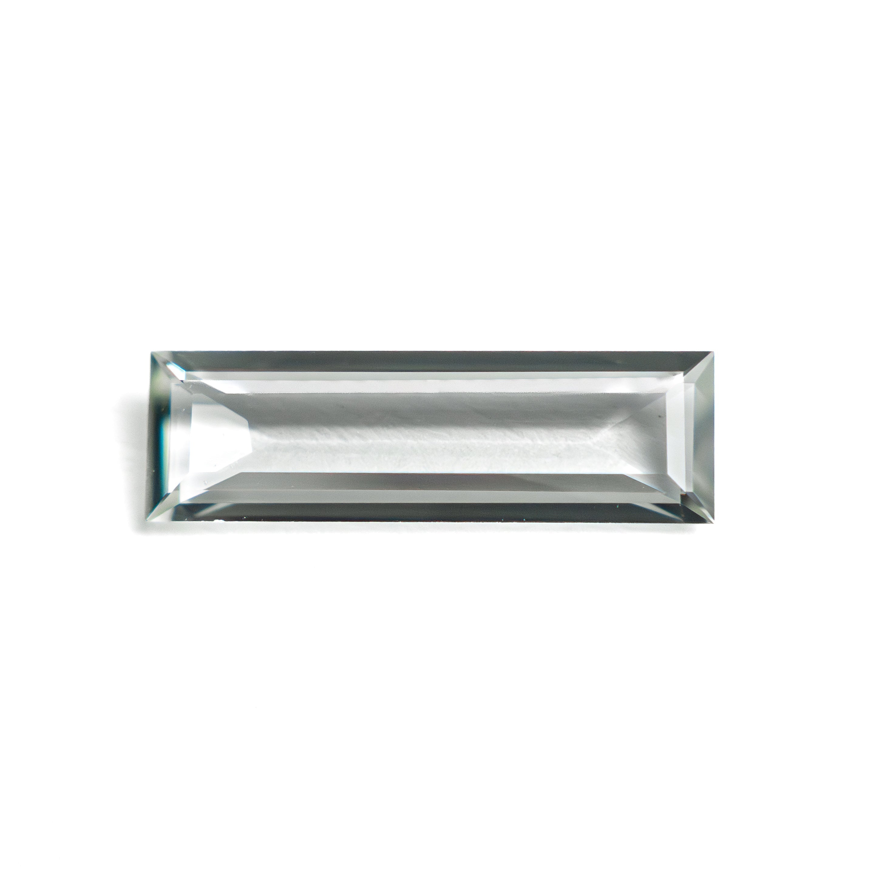 0.81ct 11.41x3.48x1.63mm Baguette Step Cut Sapphire 27720-05-Staghead Designs