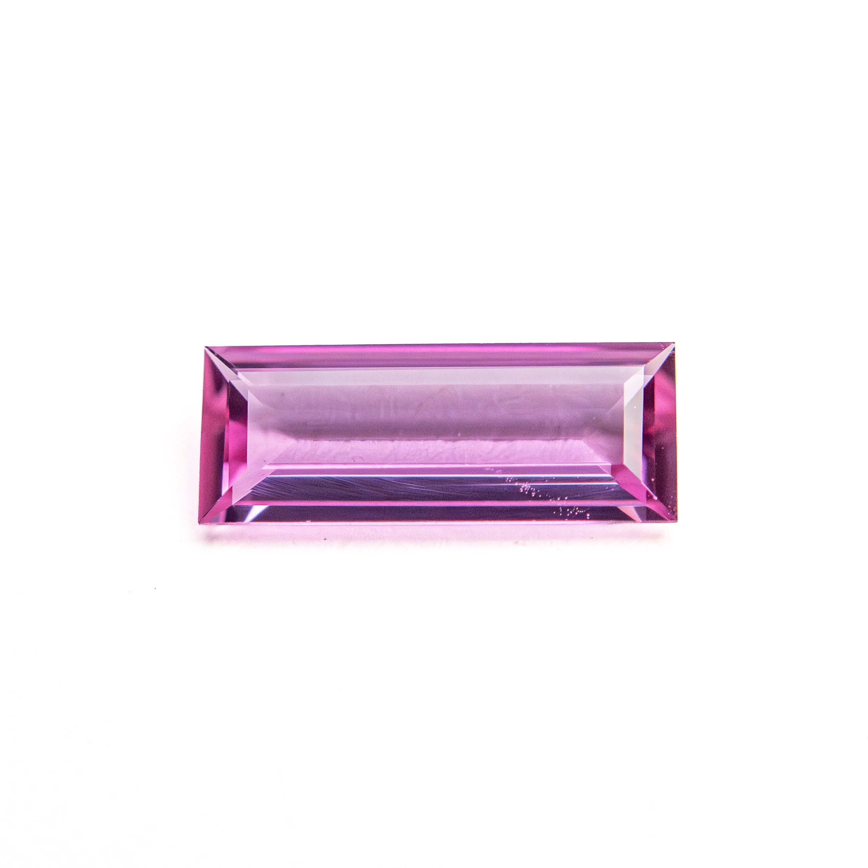 0.66ct 9.07x3.53x1.68mm Baguette Step Cut Sapphire 27721-10