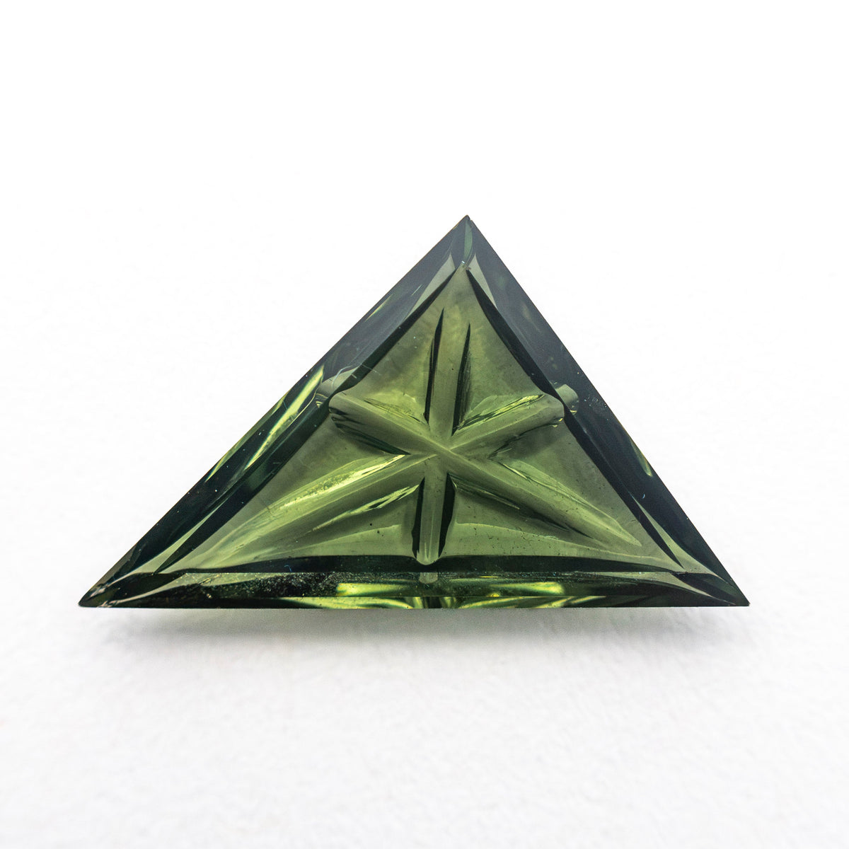 1.33ct 7.38x12.60x1.96mm Triangle Fantasy Cut Sapphire 27762-04-Staghead Designs