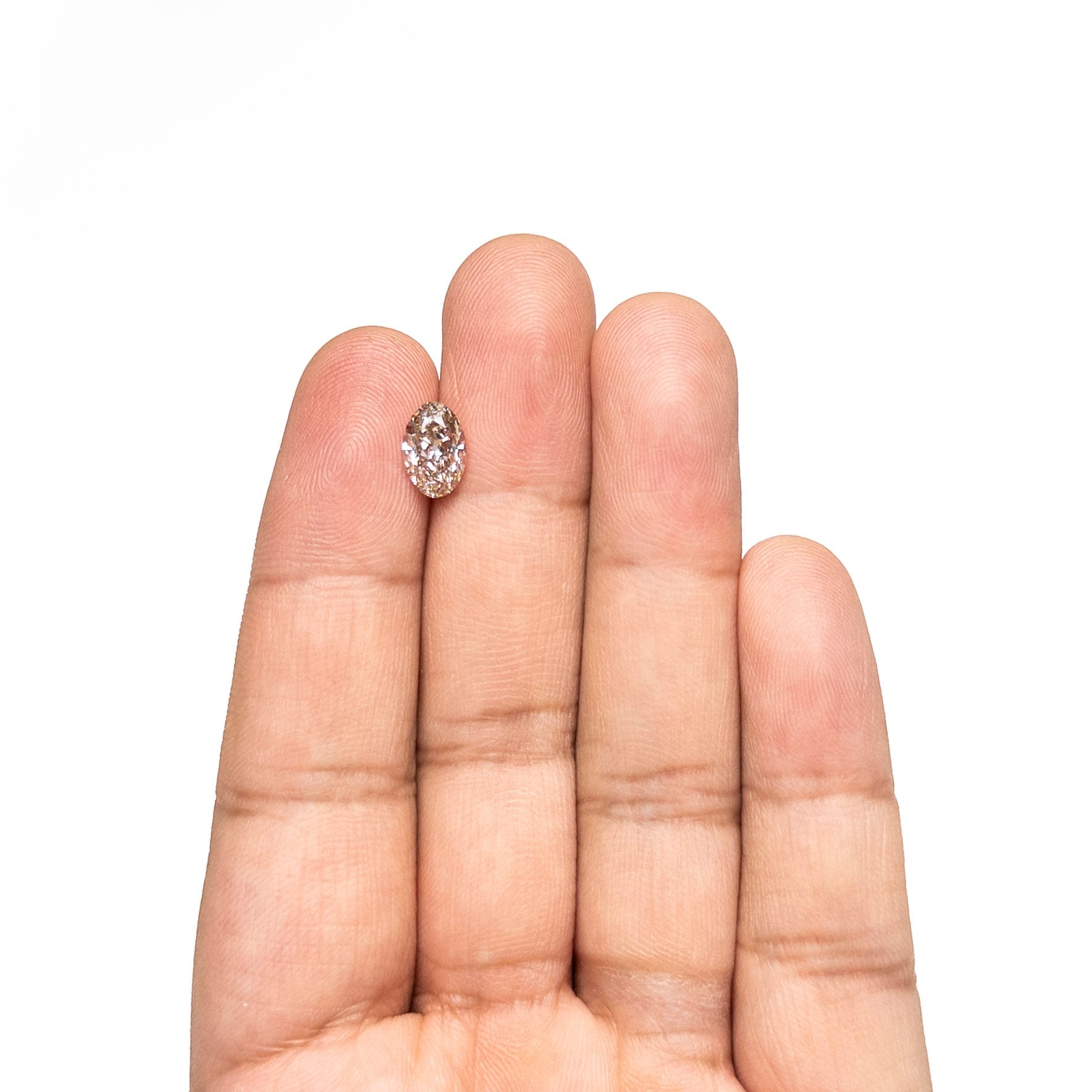 1.65ct 9.32x6.27x4.14mm VS2 C3 Modern Antique Oval Brilliant 27905-02
