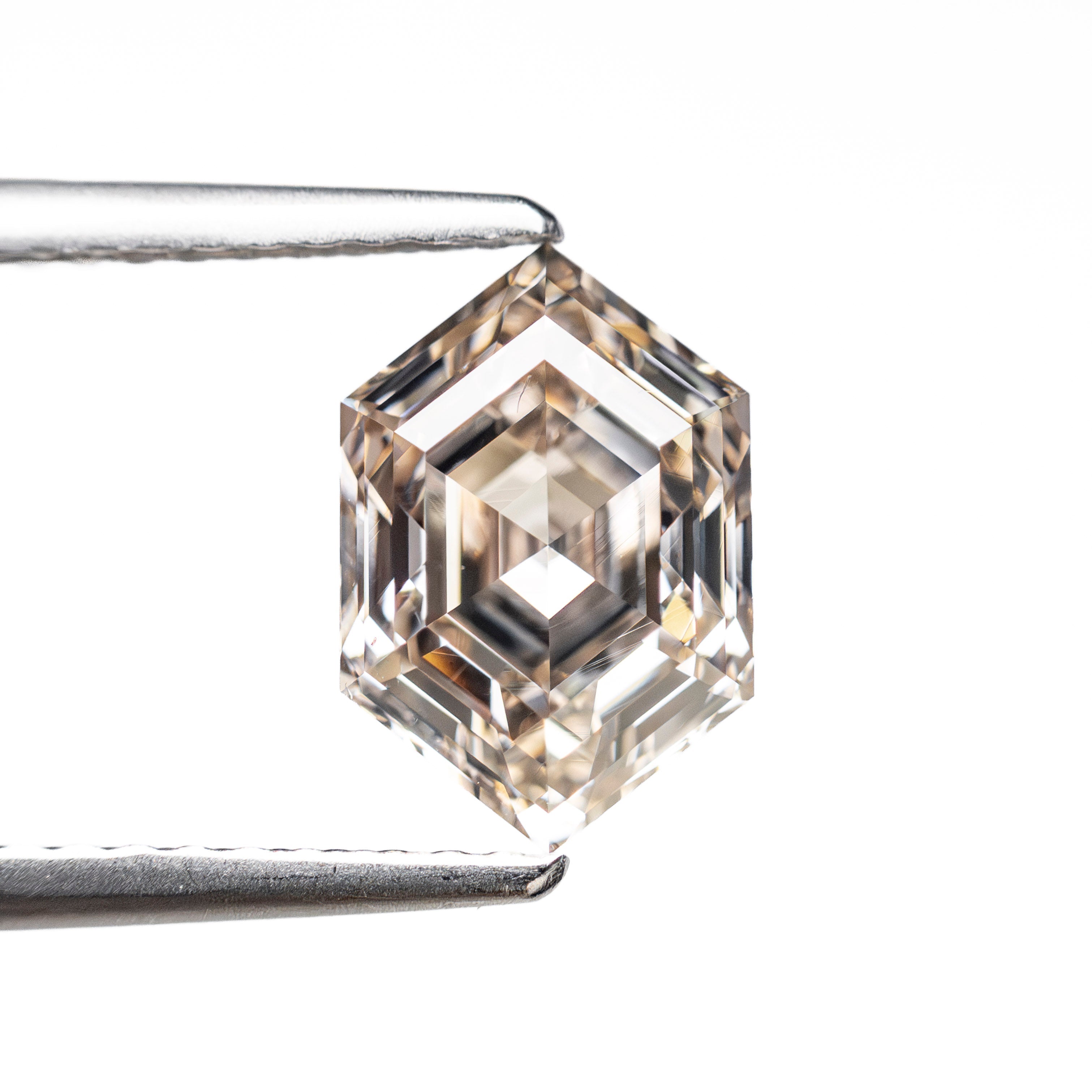 1.78ct 9.46x6.33x4.23mm VS2 S-T Hexagon Step Cut 27905-05-Staghead Designs