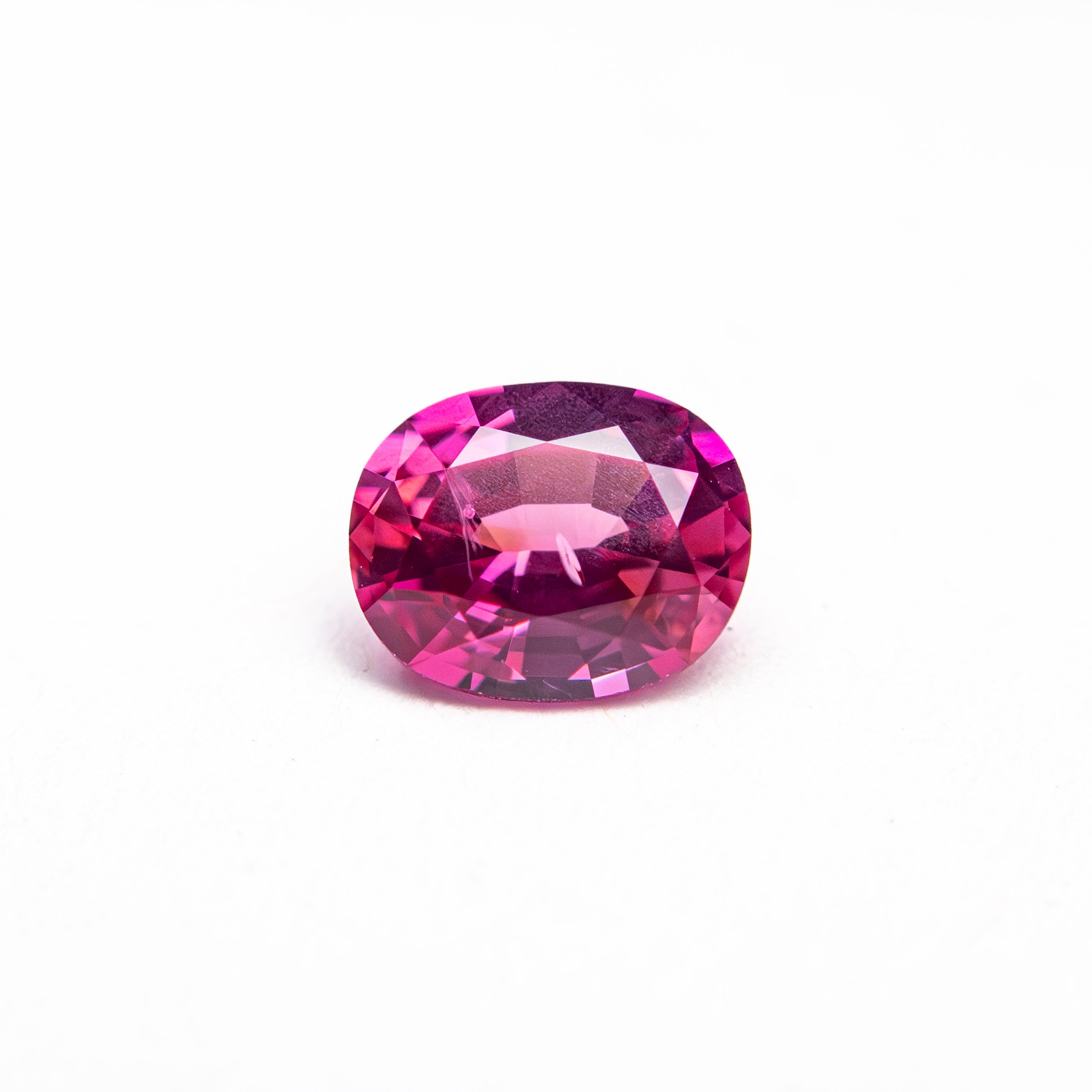 0.78ct 6.04x4.87x3.17mm Oval Brilliant Sapphire 27955-02-Staghead Designs
