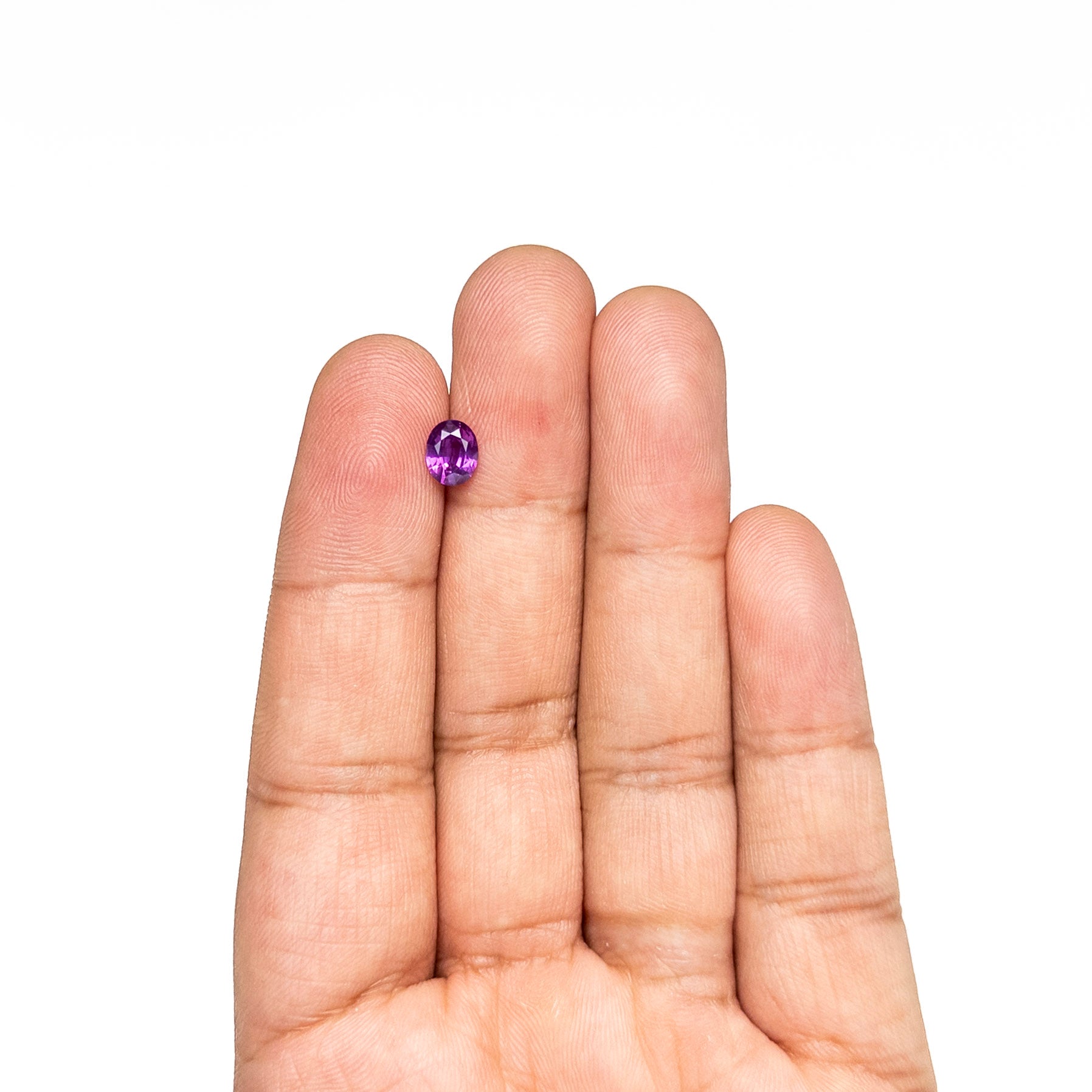 0.94ct 6.74x5.43x3.11mm Oval Brilliant Sapphire 27955-09-Staghead Designs