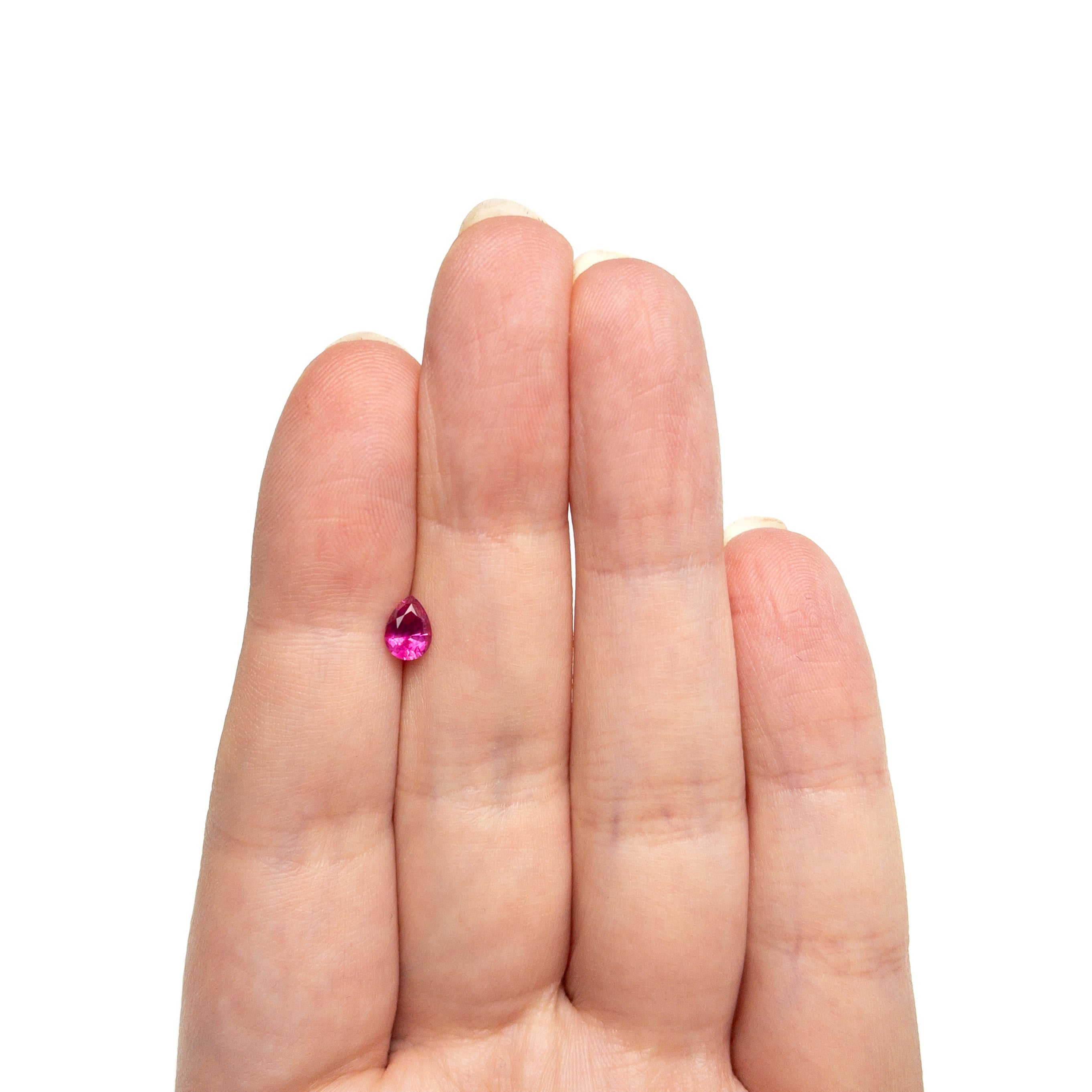 0.55ct 6.03x4.38x2.94mm Pear Brilliant Sapphire 27955-11-Staghead Designs