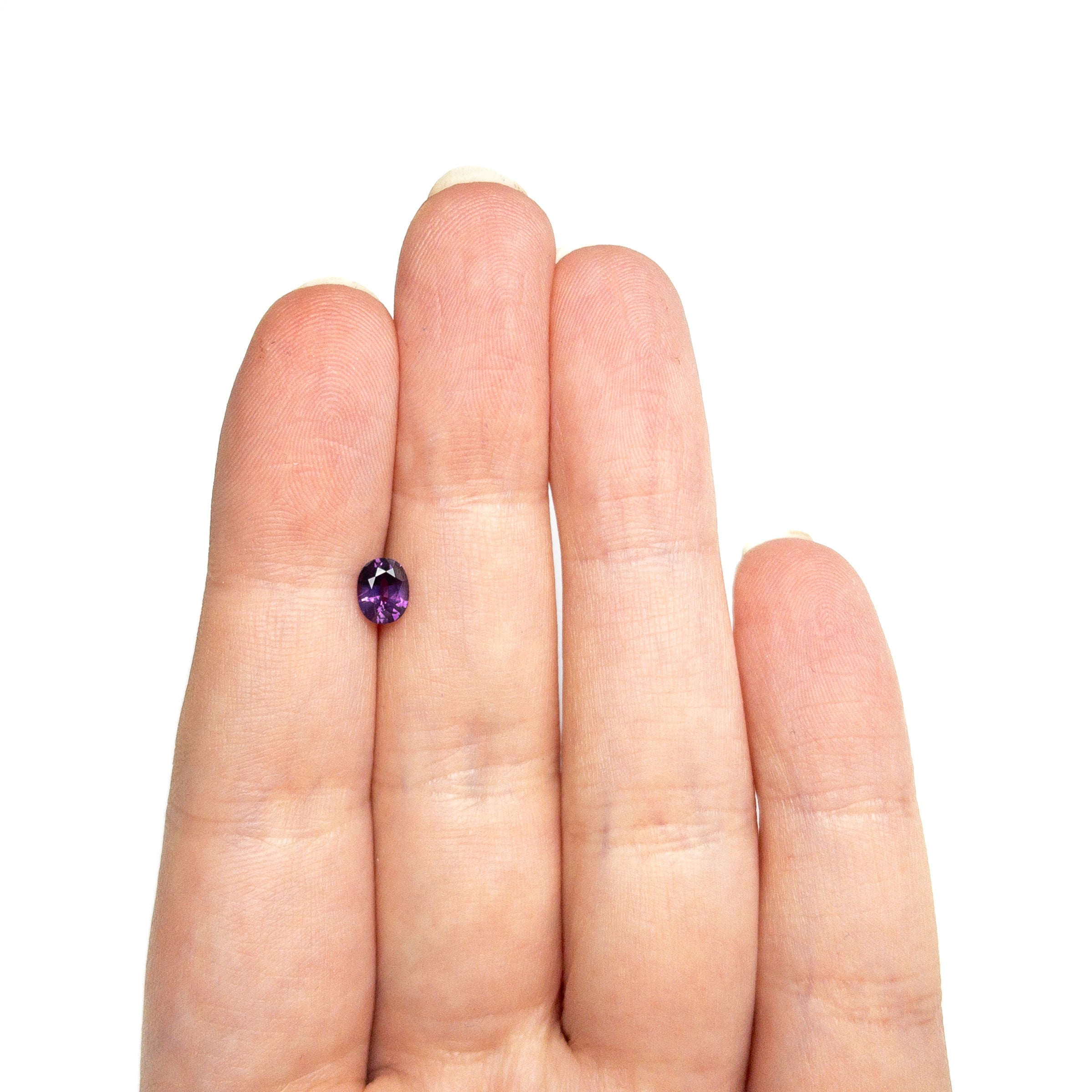 0.62ct 5.79x4.58x2.86mm Oval Brilliant Sapphire 27955-12-Staghead Designs