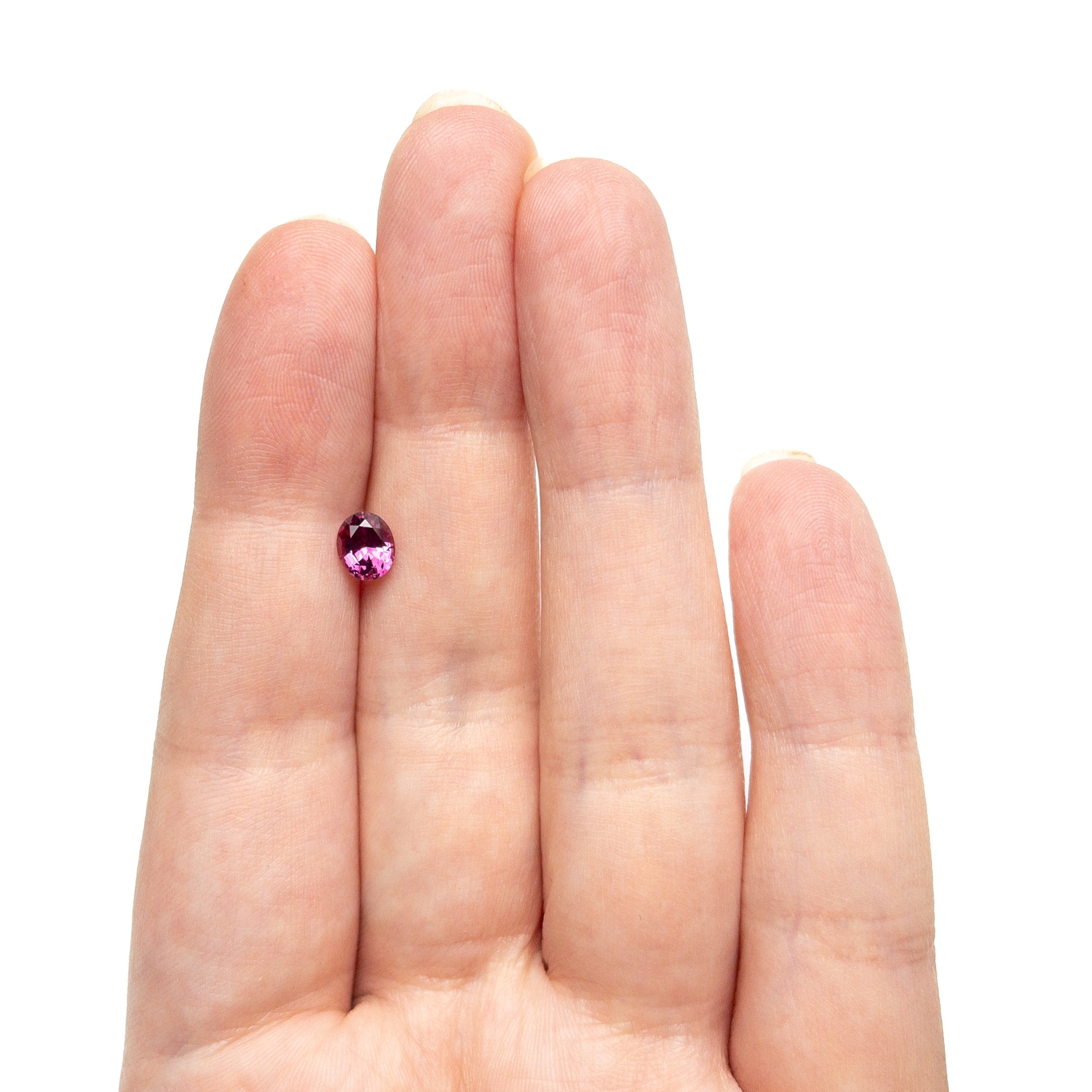 0.83ct 6.04x5.07x3.46mm Oval Brilliant Sapphire 27955-14-Staghead Designs