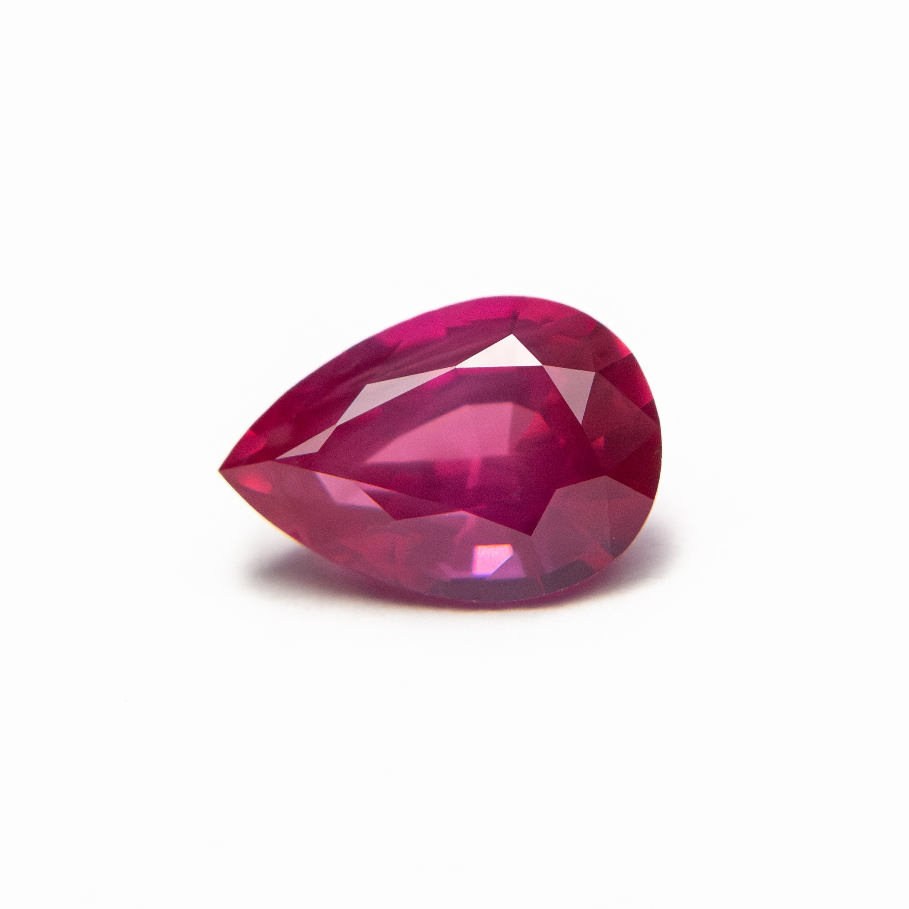 1.19ct 7.97x5.54x3.78mm Pear Brilliant Ruby 27955-26-Staghead Designs
