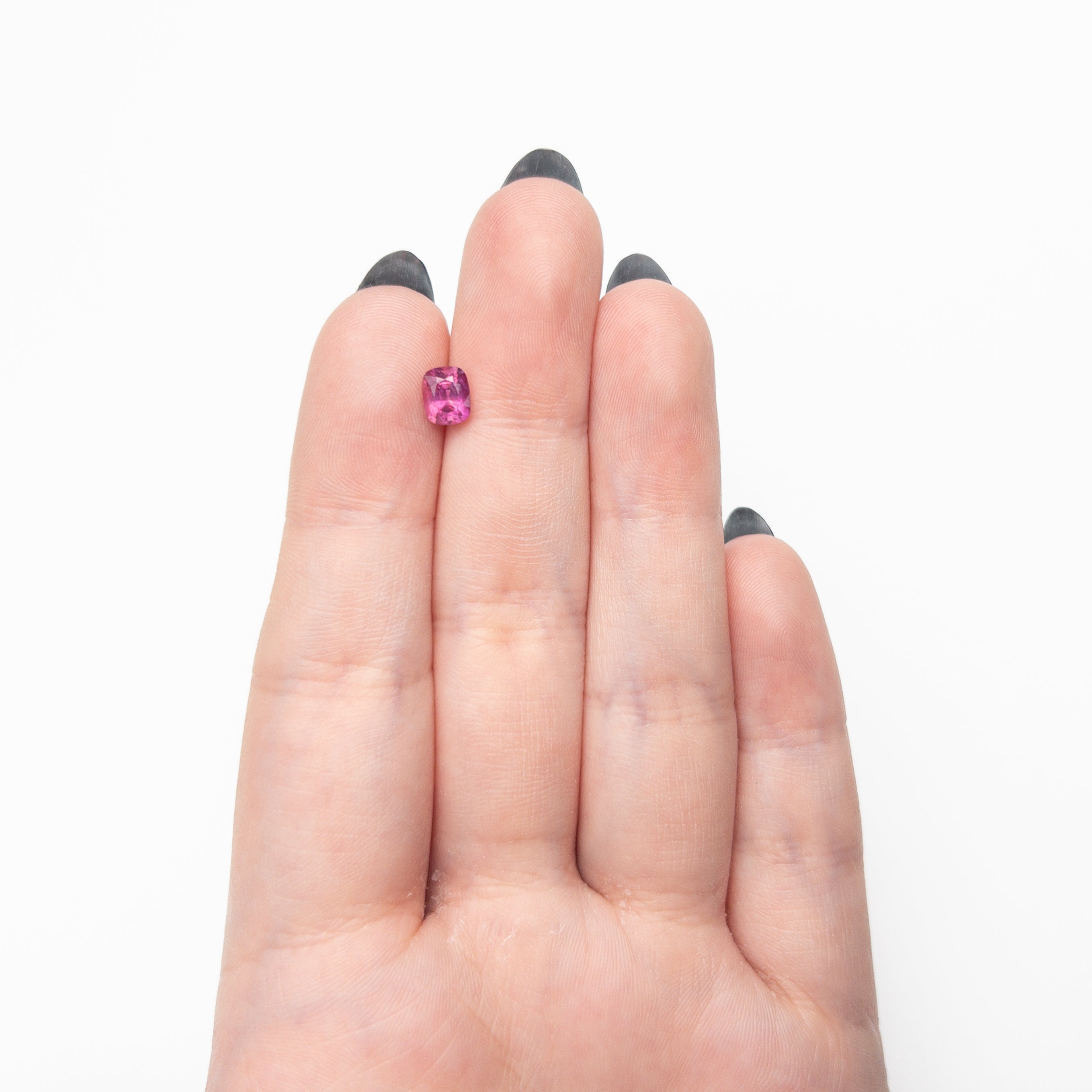 0.97ct 6.07x4.95x3.65mm Cushion Brilliant Sapphire 27955-29-Staghead Designs