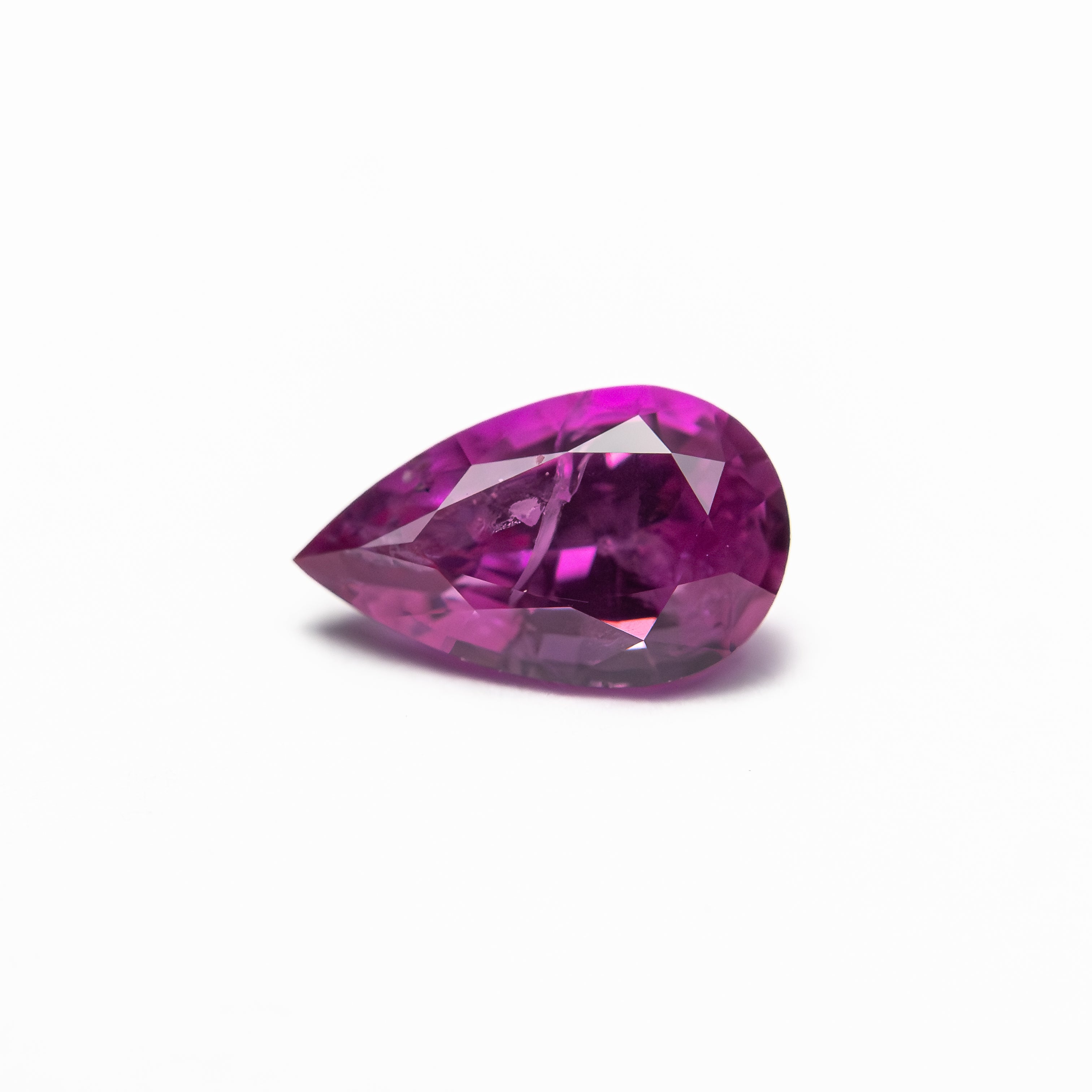 0.83ct 7.65x4.60x.46mm Pear Brilliant Sapphire 27957-10-Staghead Designs