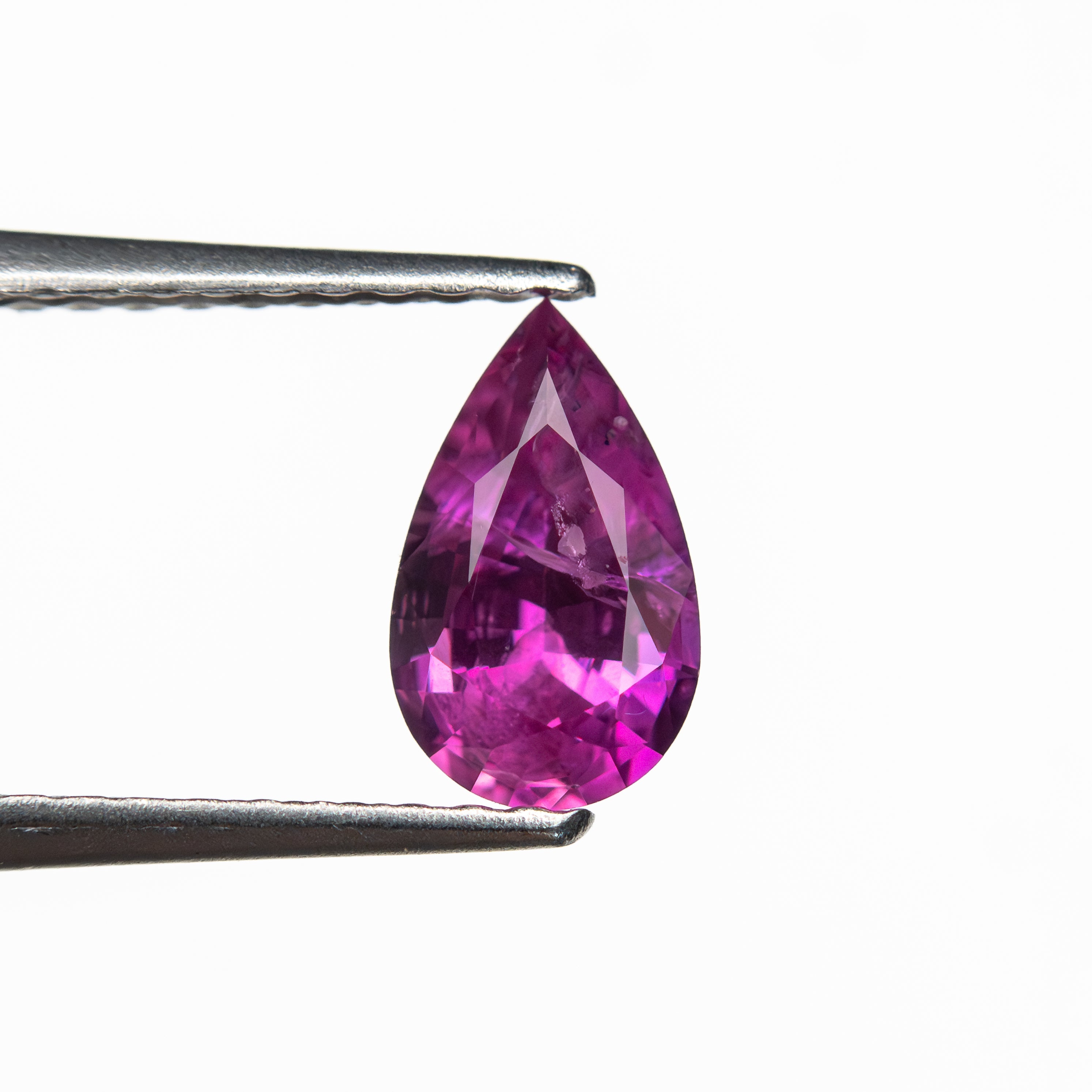 0.83ct 7.65x4.60x.46mm Pear Brilliant Sapphire 27957-10-Staghead Designs