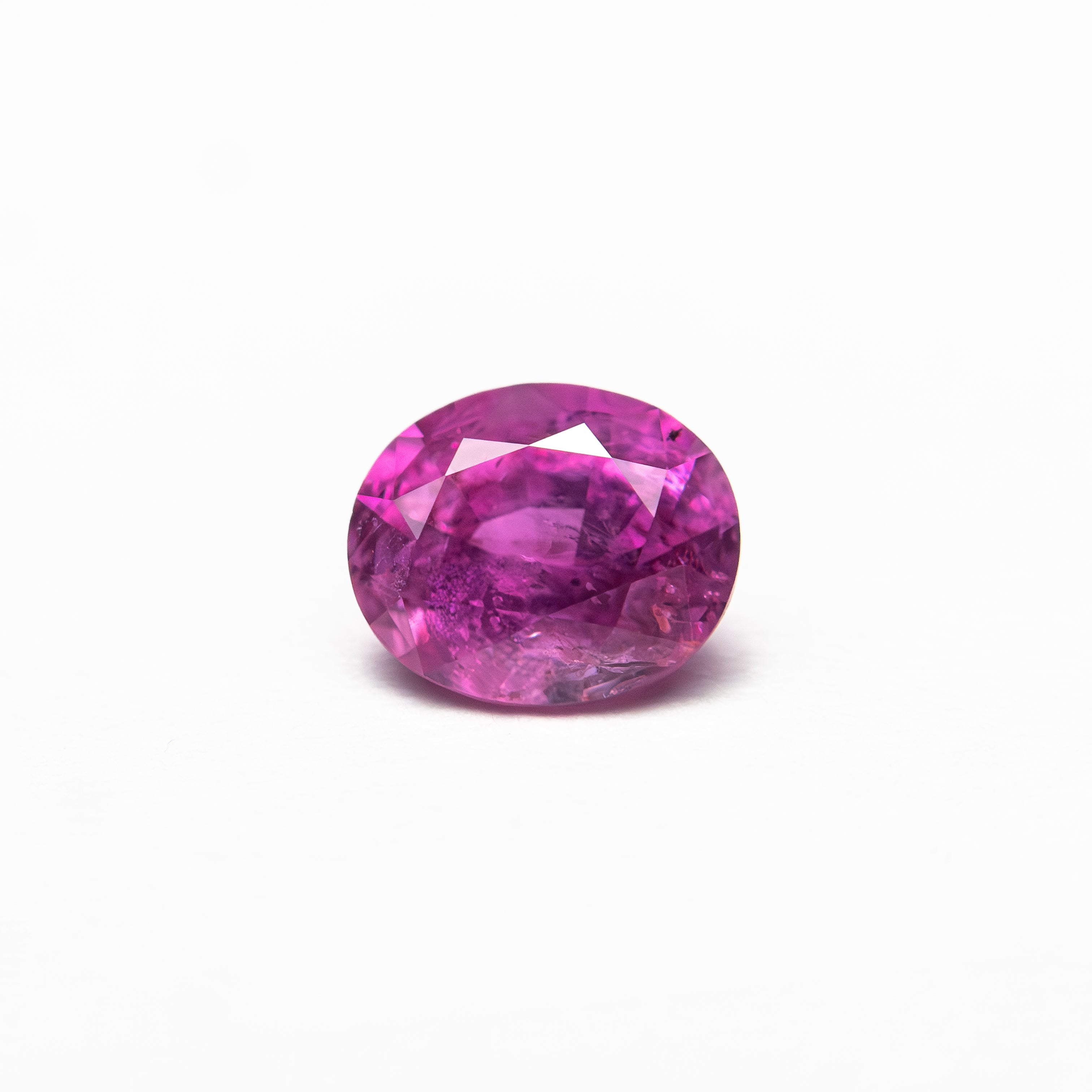 0.76ct 5.93x4.94x3.32mm Oval Brilliant Sapphire 27957-34-Staghead Designs