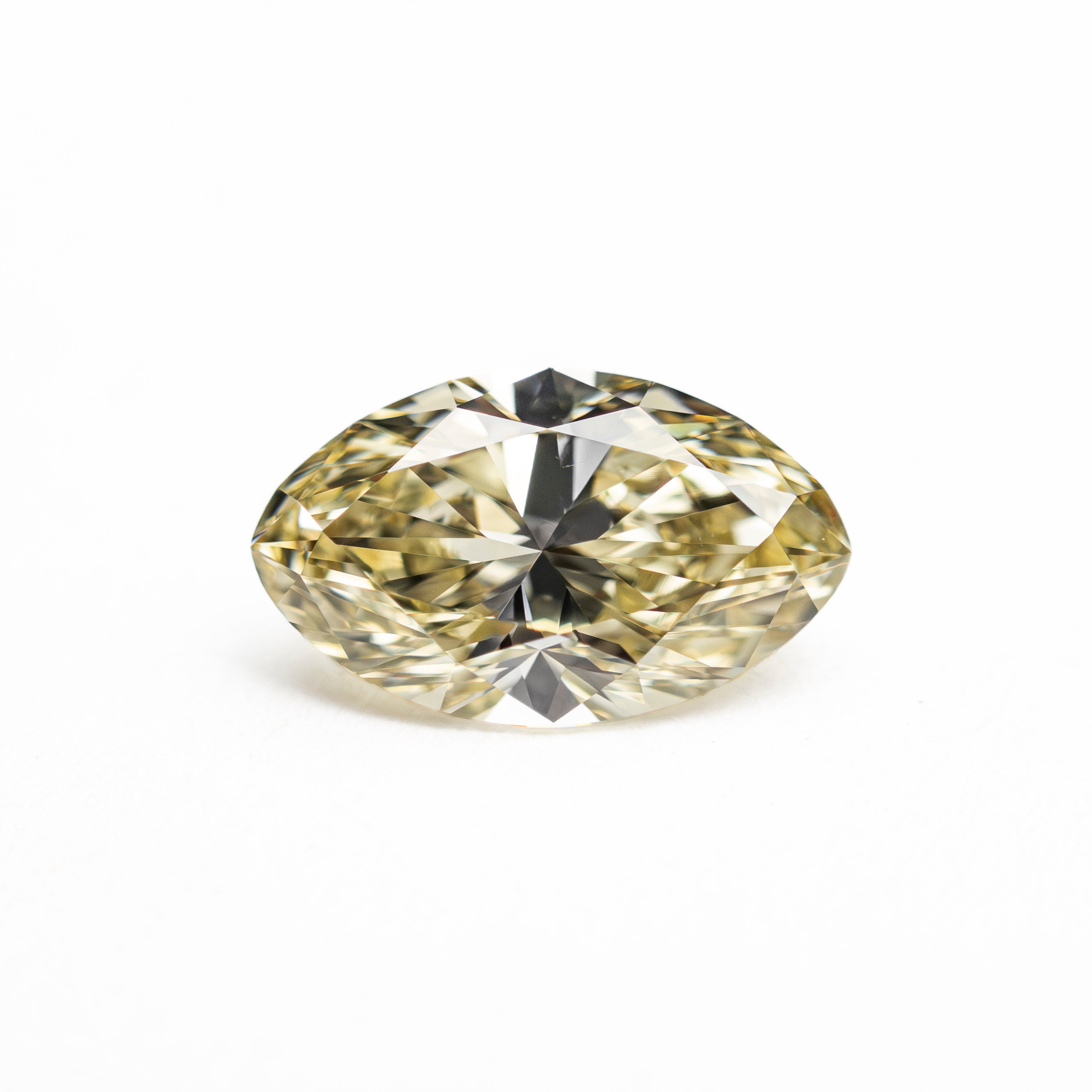 HOLD #D17182 July 7th 2026 // 1.14ct 9.10x5.50x3.64mm VVS2 Light Yellow Moval Brilliant 🇨🇦 27993-01-Staghead Designs