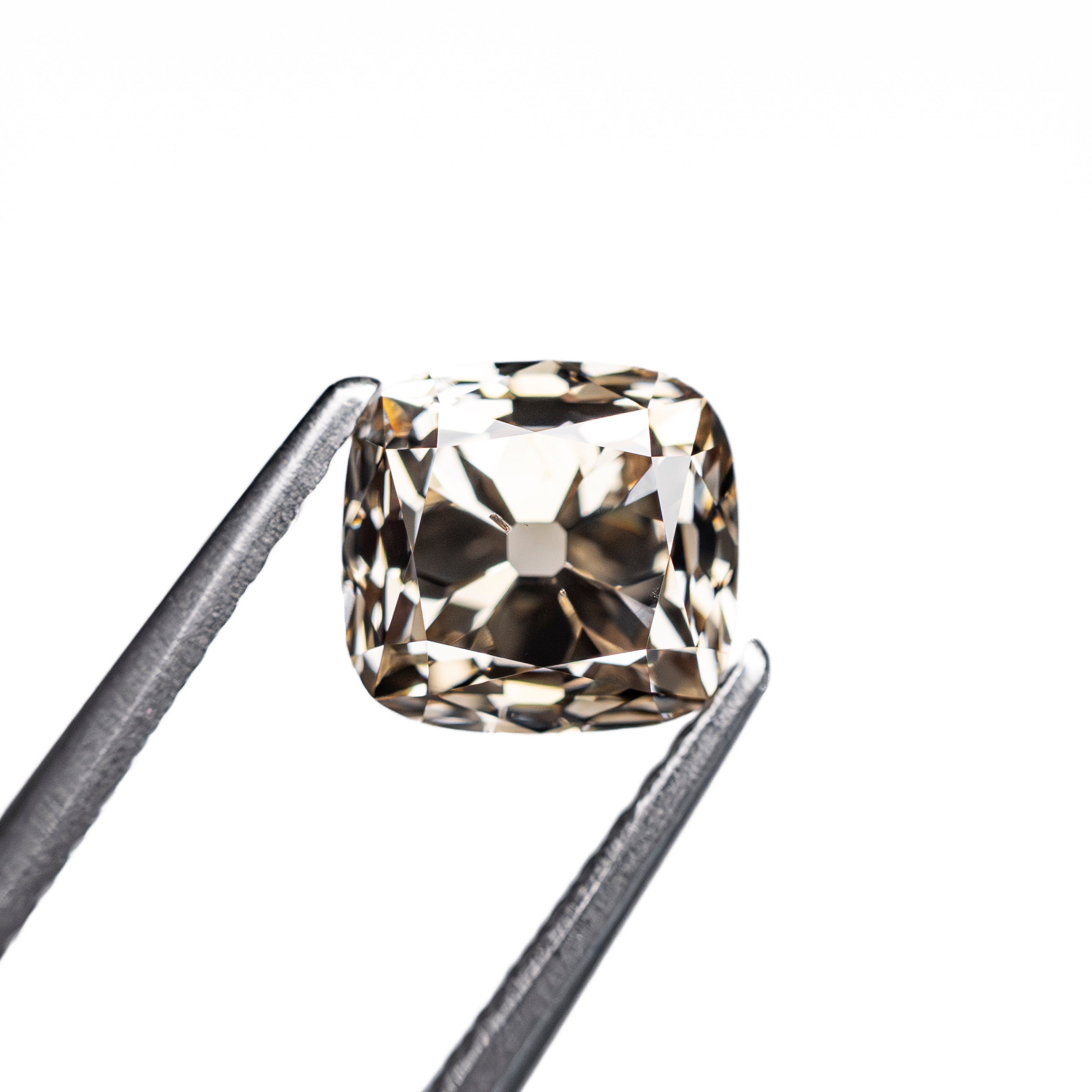 1.29ct 6.29x5.90x4.28mm SI1 C3 Modern Antique Old Mine Cut 🇨🇦 28006-01-Staghead Designs