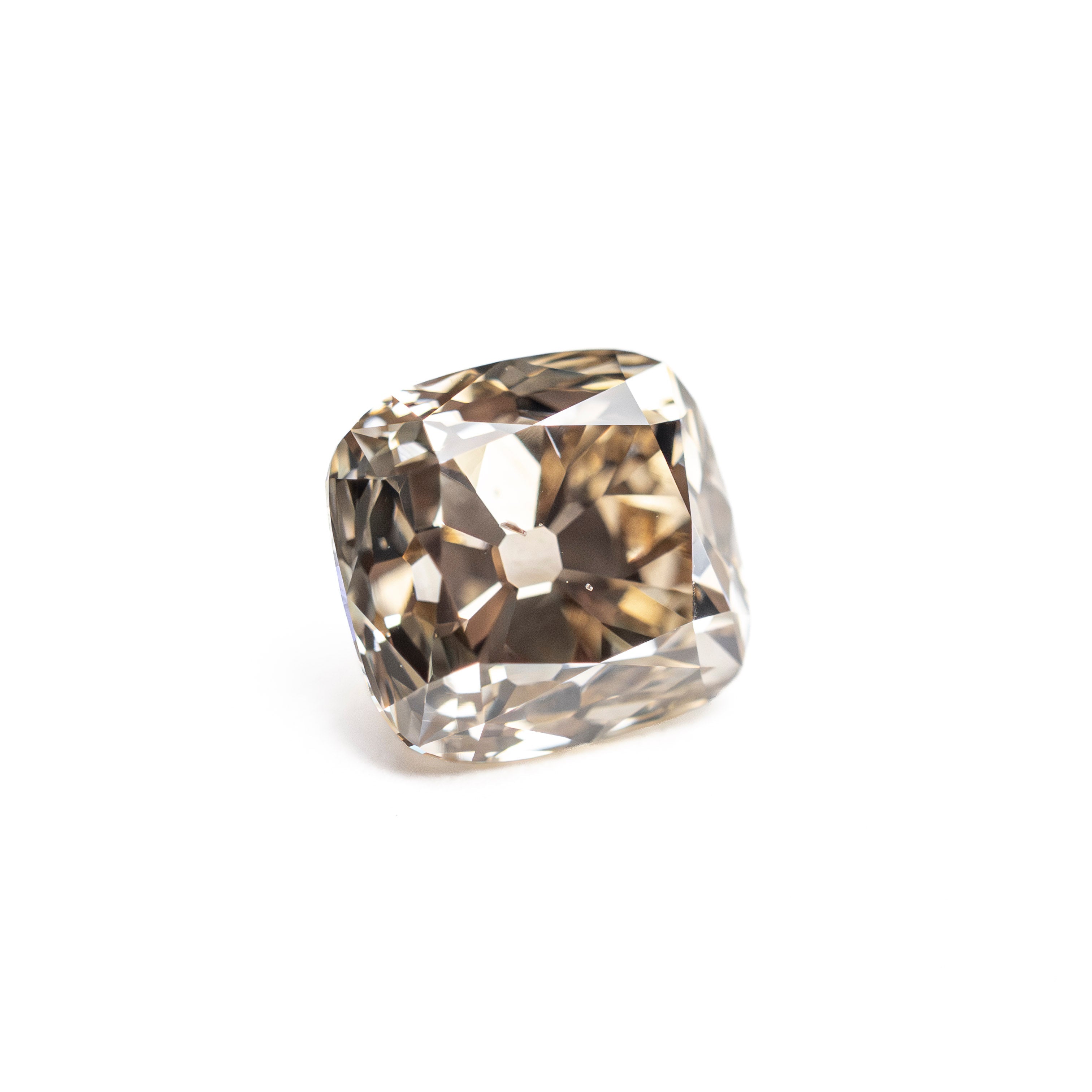 1.29ct 6.29x5.90x4.28mm SI1 C3 Modern Antique Old Mine Cut 🇨🇦 28006-01-Staghead Designs