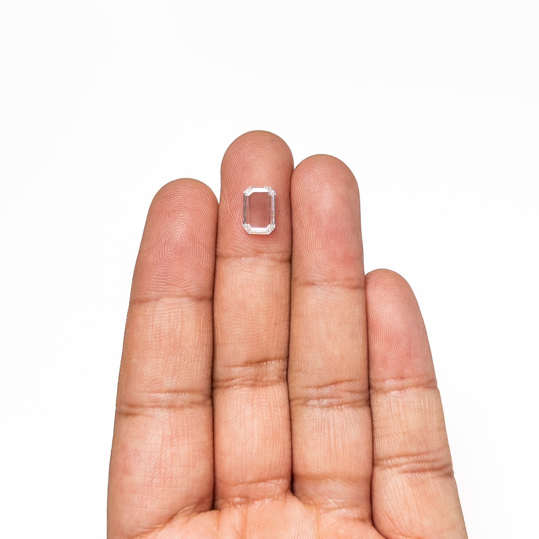 1.51ct 9.58x6.54x1.92mm GIA SI1 G Cut Corner Rectangle Portrait Cut 28015-01
