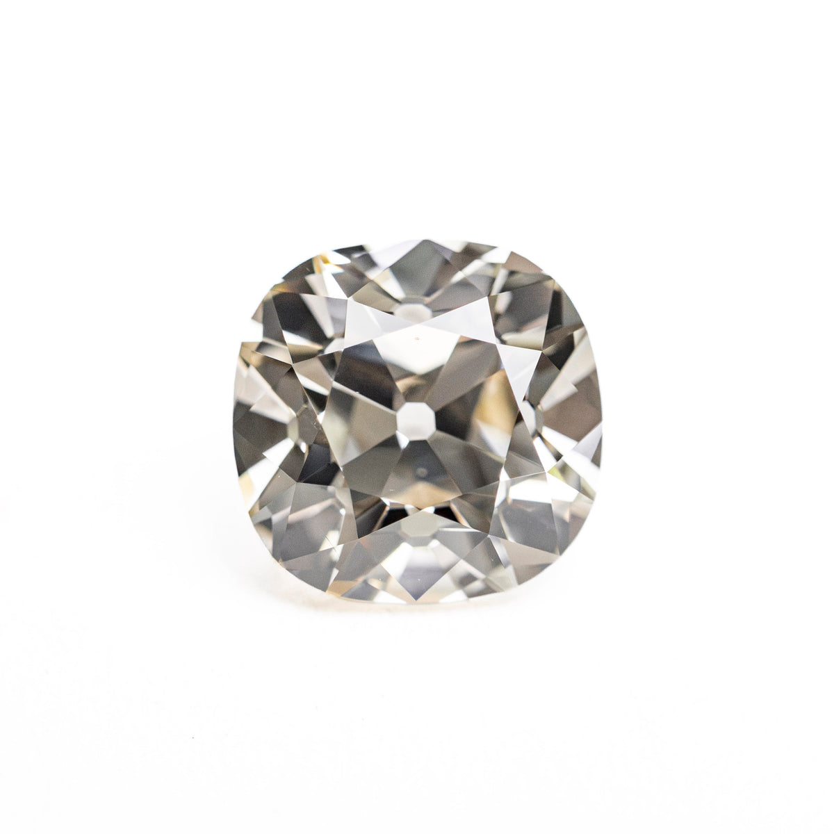 2.01ct 7.31x7.44x4.98mm VS2 Q-R Modern Antique Cushion Brilliant 🇨🇦 28317-01-Staghead Designs