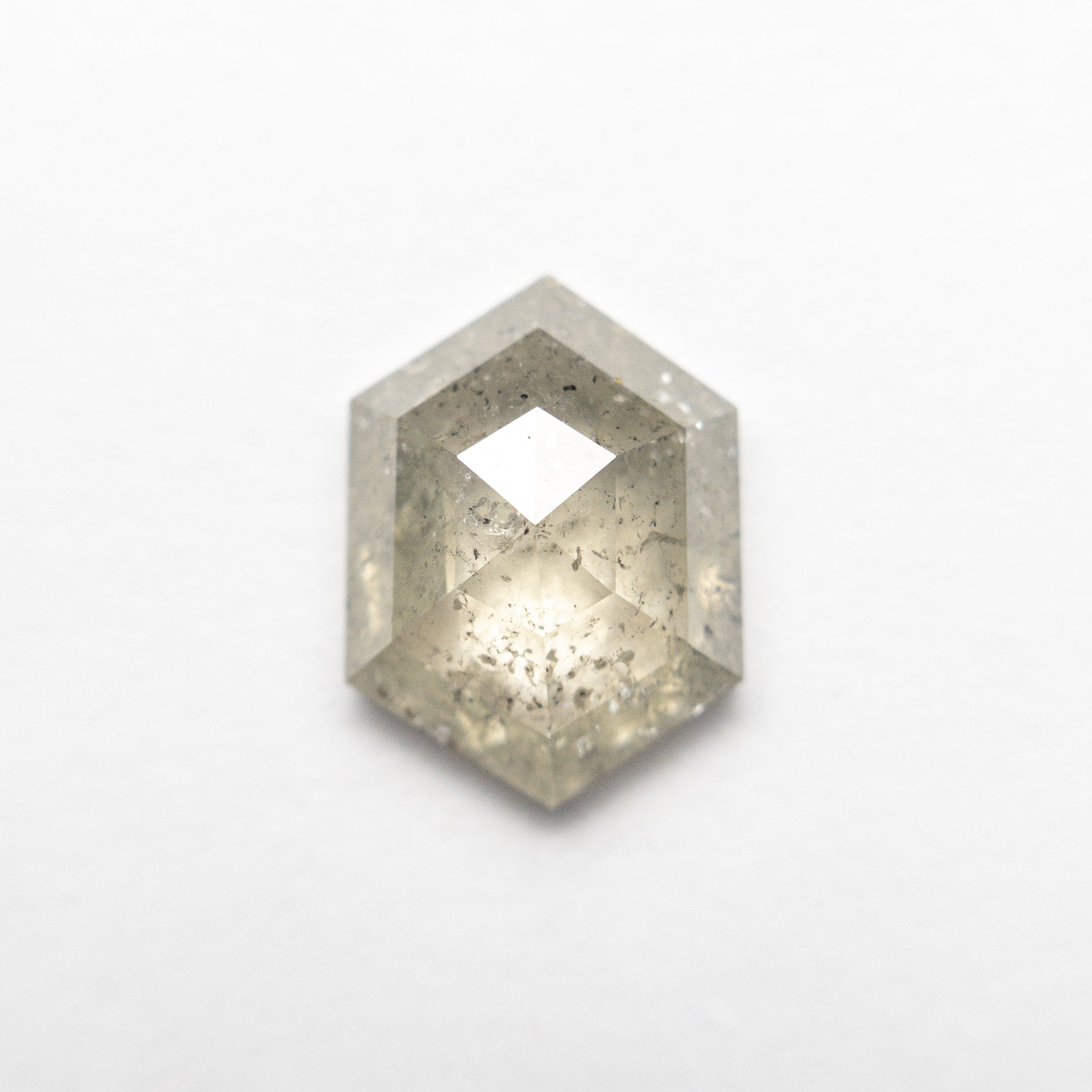 2.13ct 9.89x7.36x3.56mm Hexagon Rosecut 19606-22-Staghead Designs