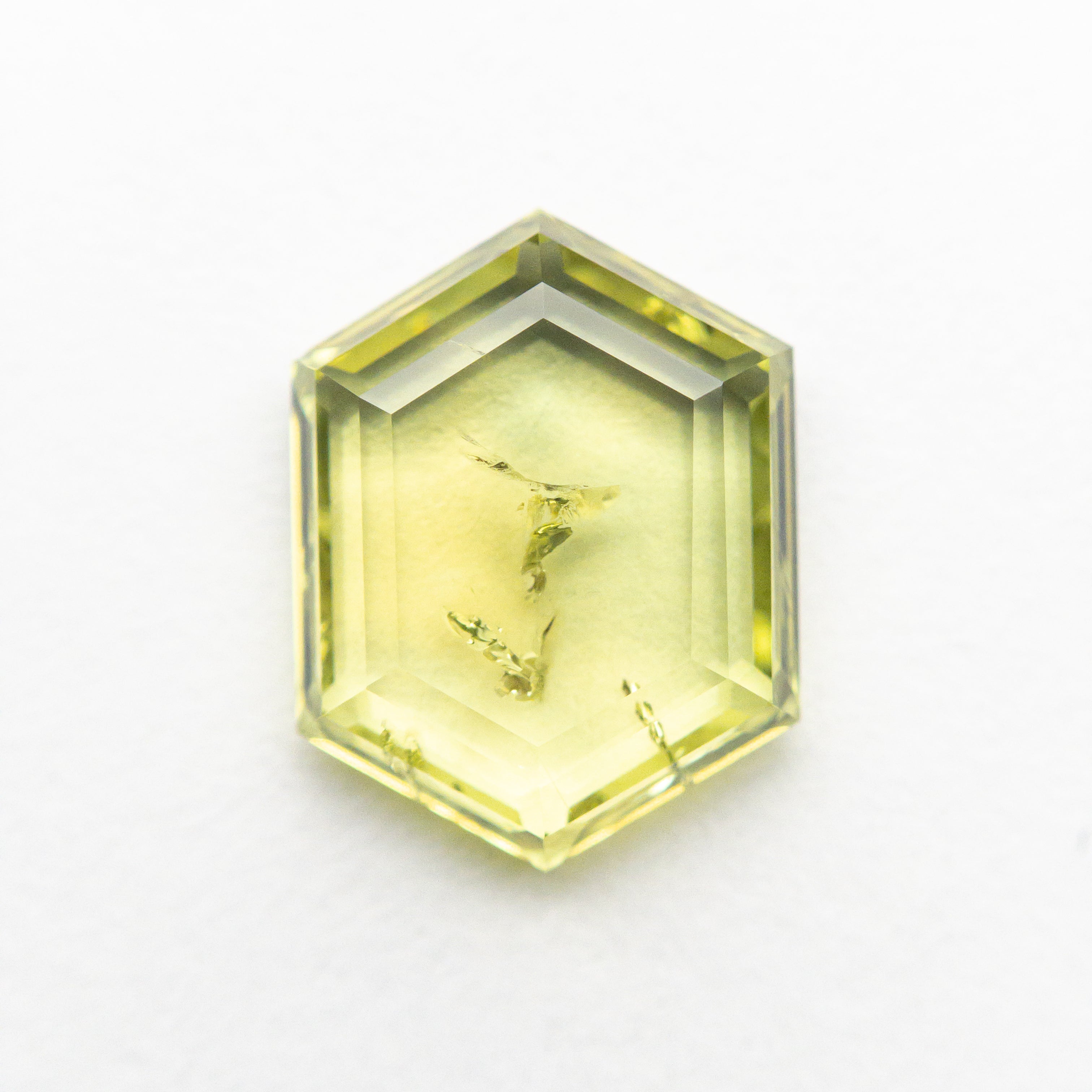 2.59ct 10.06x7.65x2.77mm Hexagon Portrait Cut Sapphire 21603-16-Staghead Designs