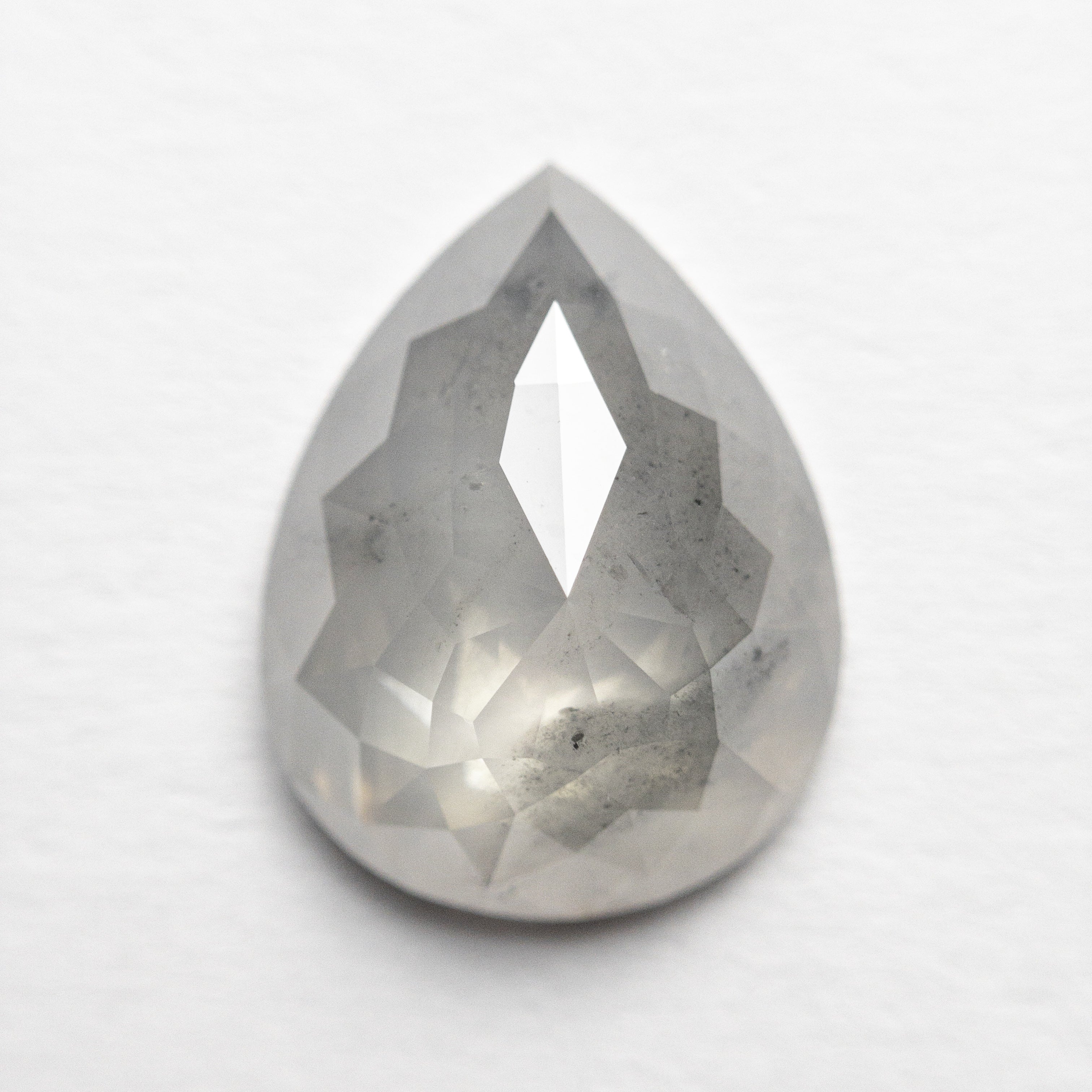 3.41ct 12.12x9.29x4.12mm Pear Rosecut 20901-19-Staghead Designs