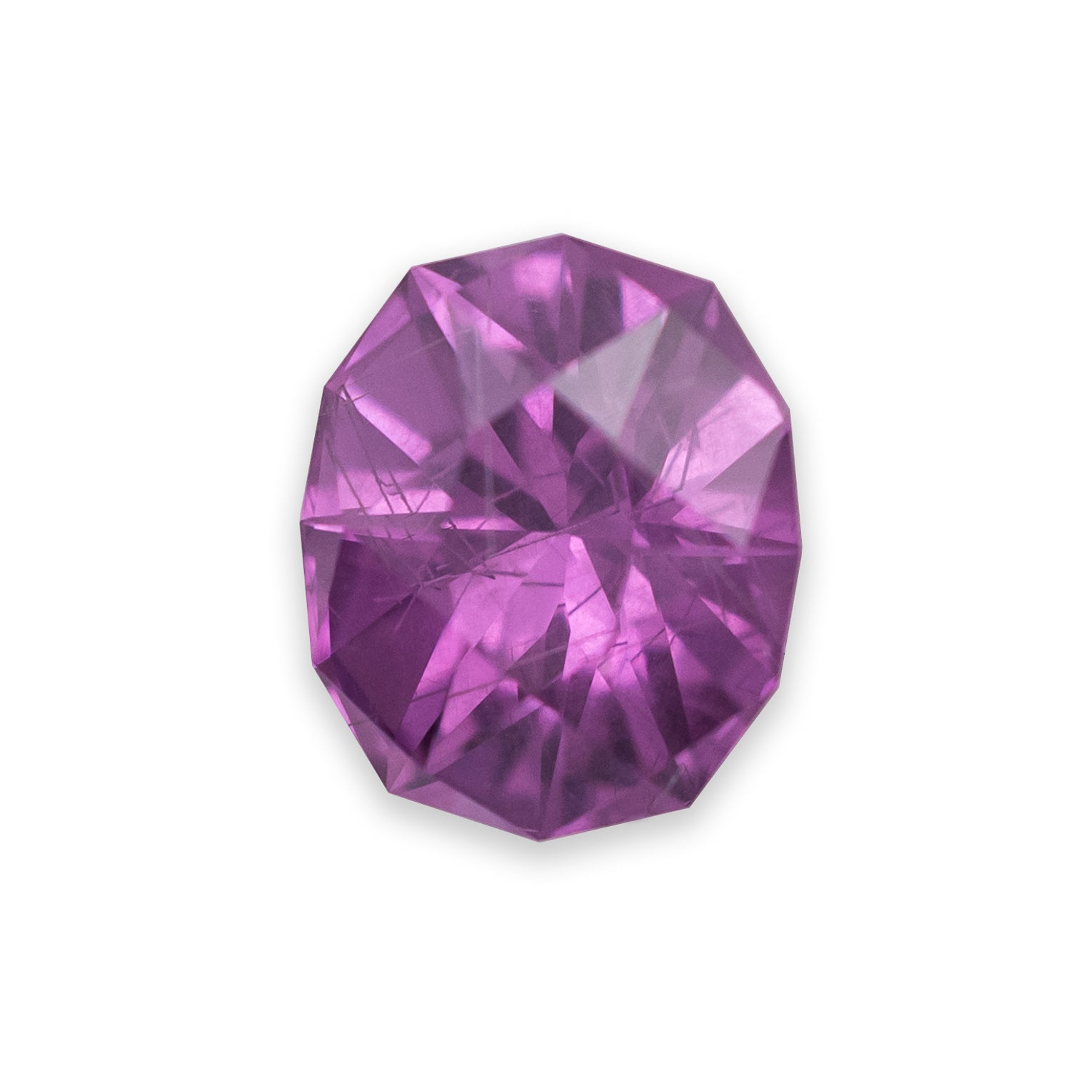 FANCY OVAL CUT PURPLE PYROPE GARNET