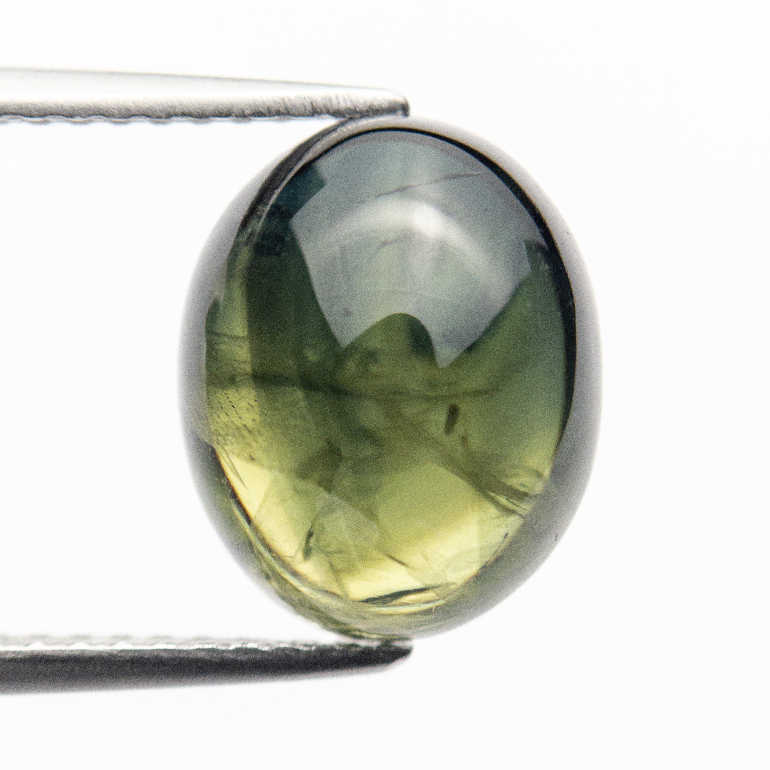 5.18ct 11.15x9.02x5.07mm Oval Cabochon Cut Sapphire 19822-12-Staghead Designs