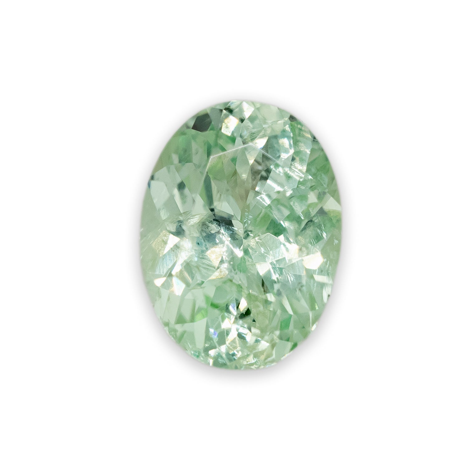 1.2ct 7.5x5.5x3.8mm OVAL CUT MERELANI MINT GARNET