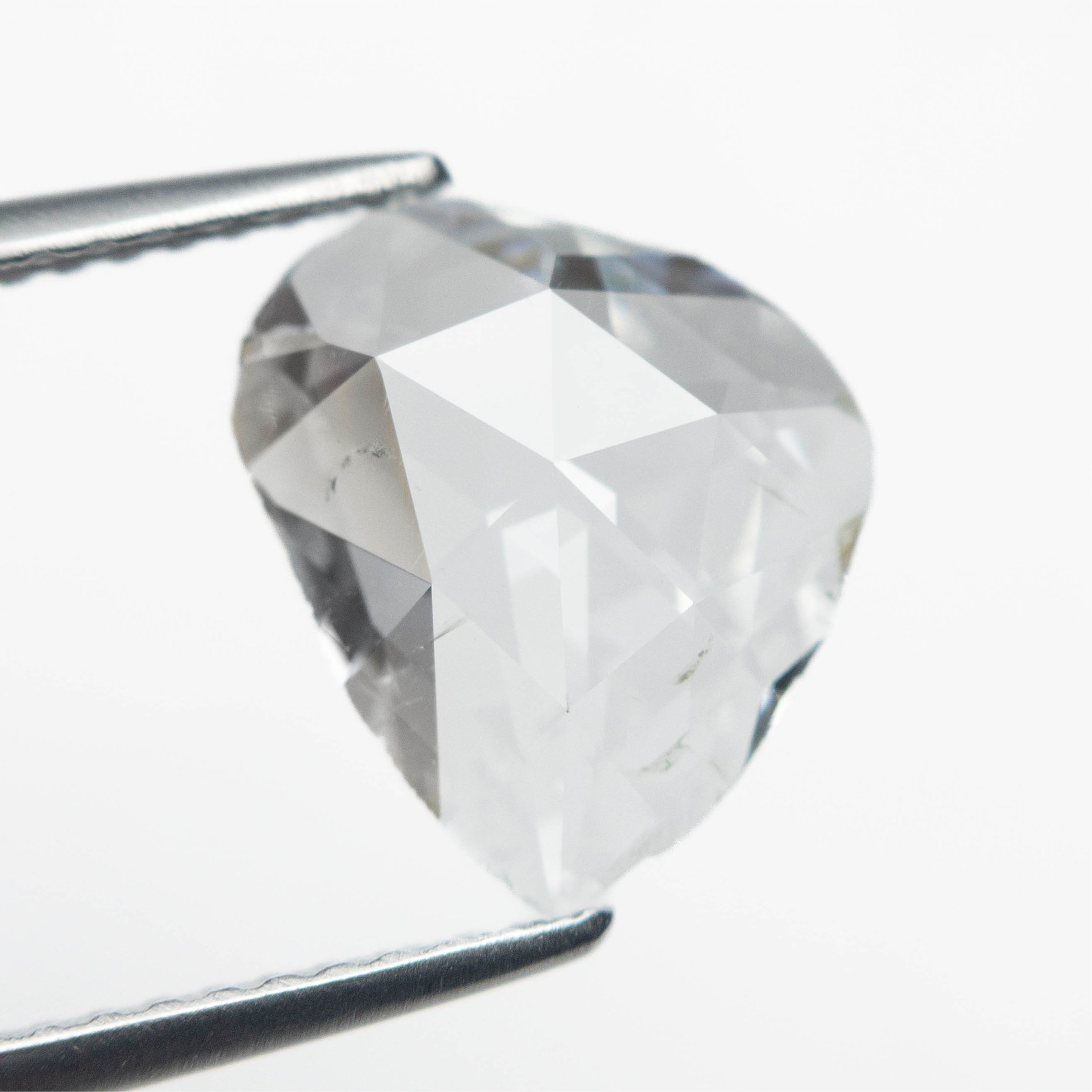 1.51ct 10.94x9.90x2.50mm SI2+ H-I Antique Amorphous Rosecut 23108-01-Staghead Designs