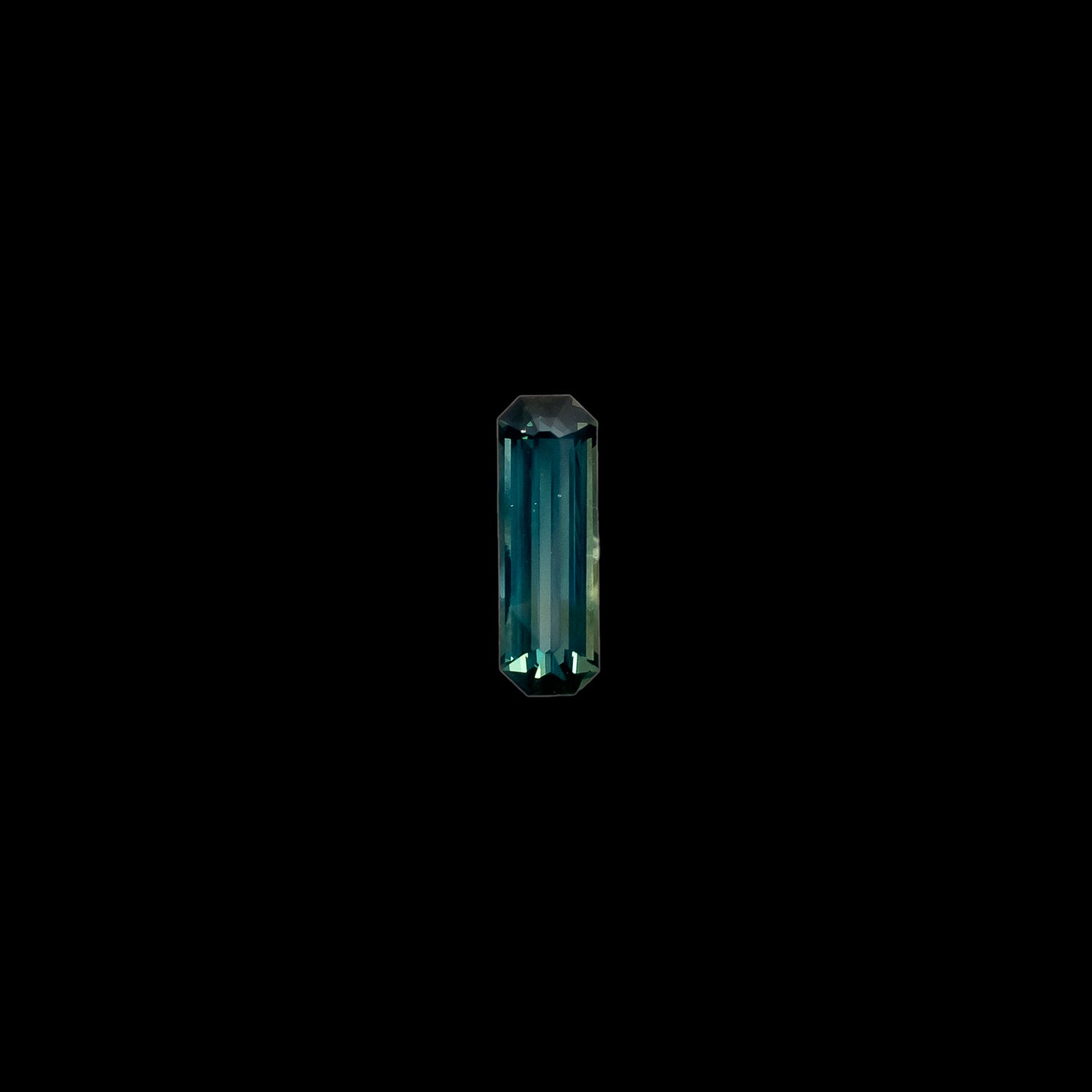 0.84ct 9.06x3.05x2.71mm Cut Corner Rectangle Sapphire-2