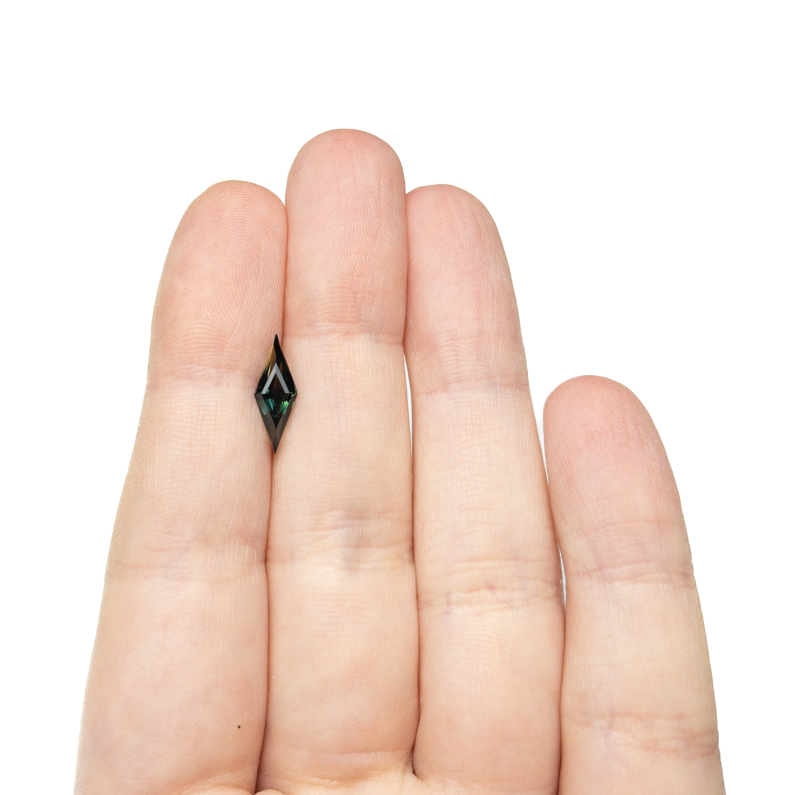 1.34ct 14.00x5.02x3.62mm Lozenge Step Cut Sapphire 27349-01-Staghead Designs
