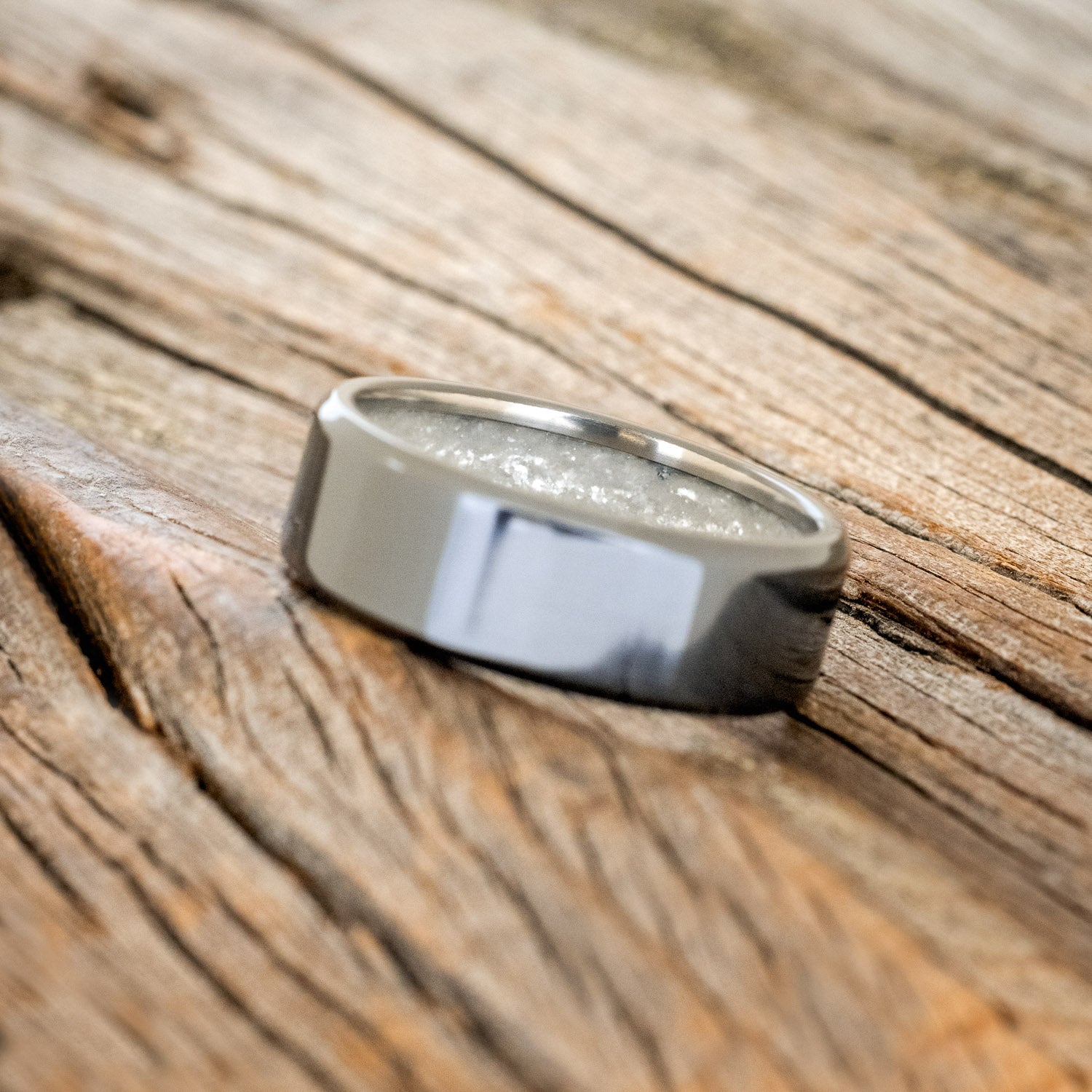 DIAMOND DUST LINED WEDDING BAND-11