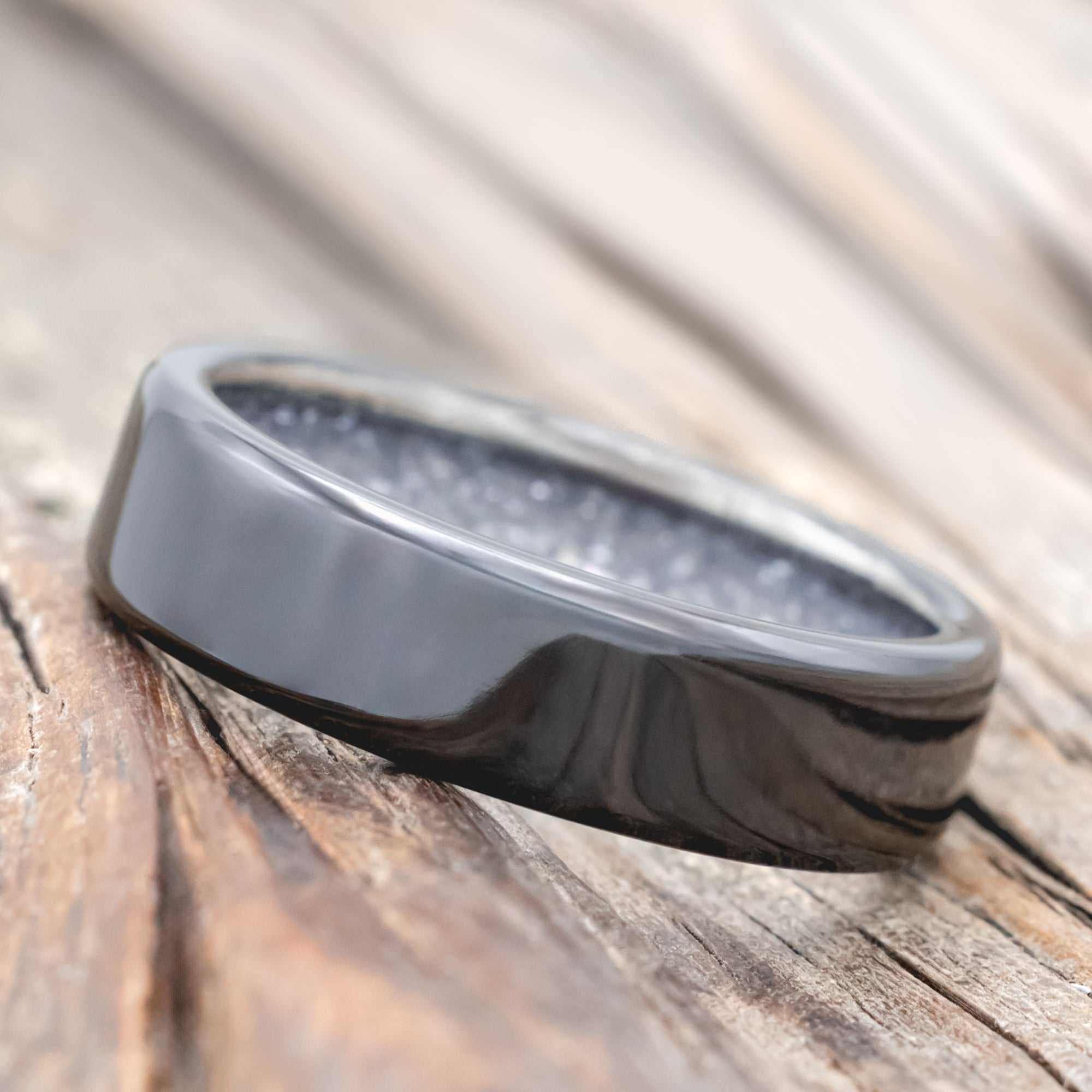 DIAMOND DUST LINED WEDDING BAND-Staghead Designs