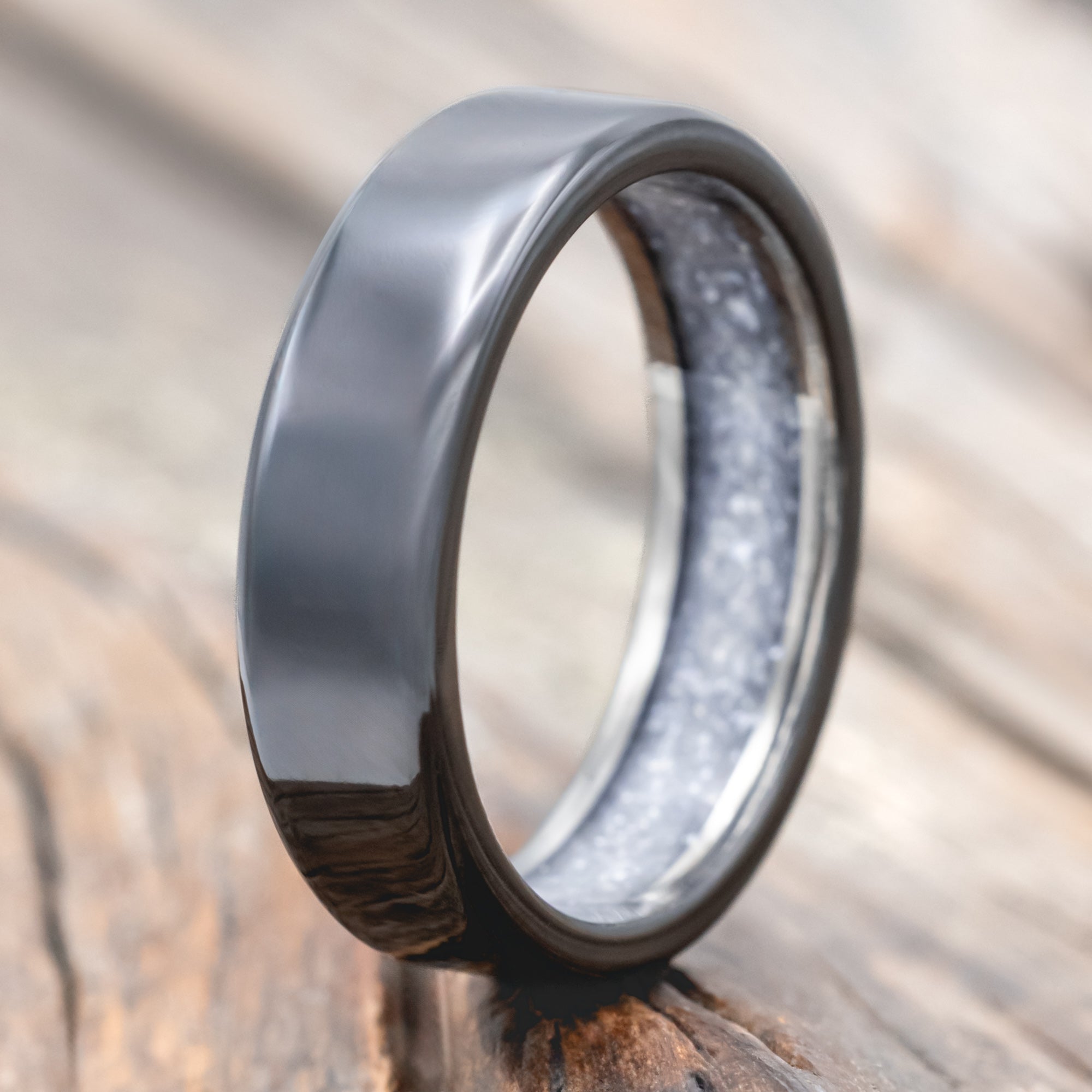 DIAMOND DUST LINED WEDDING BAND-Staghead Designs