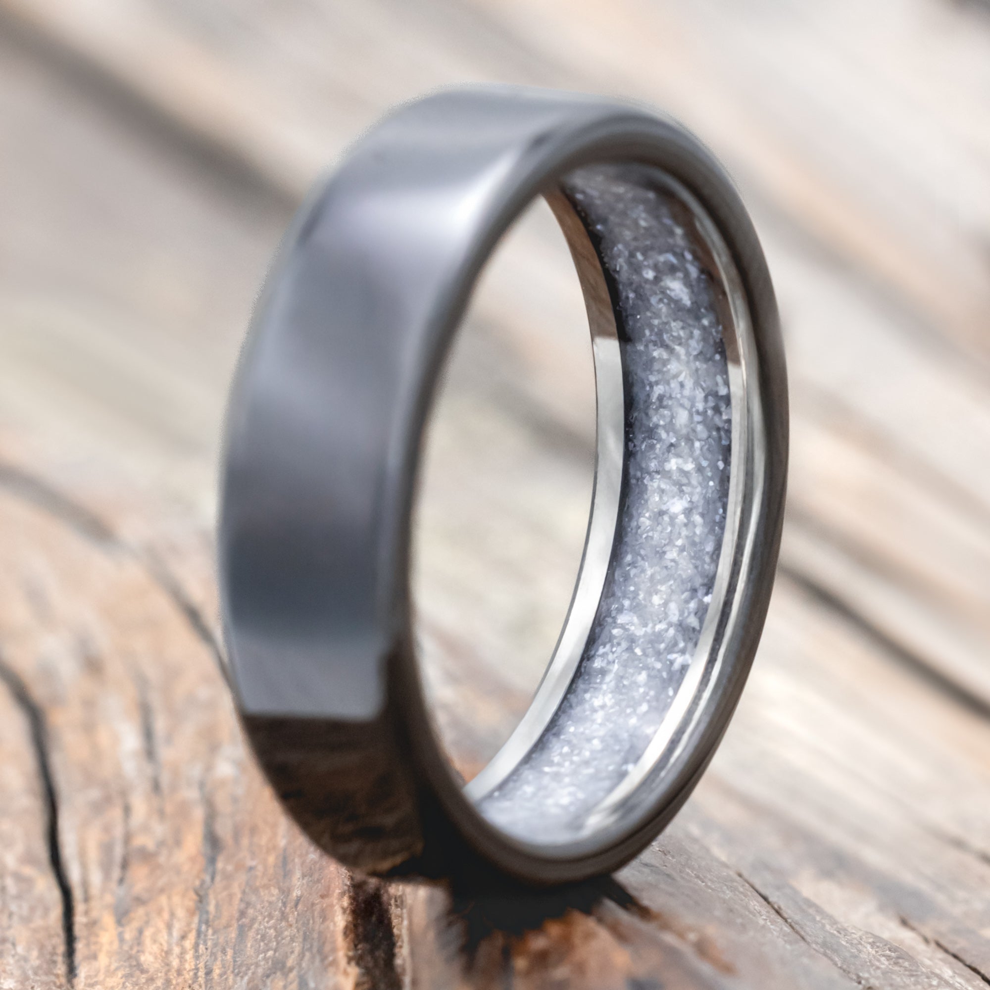 DIAMOND DUST LINED WEDDING BAND-Staghead Designs