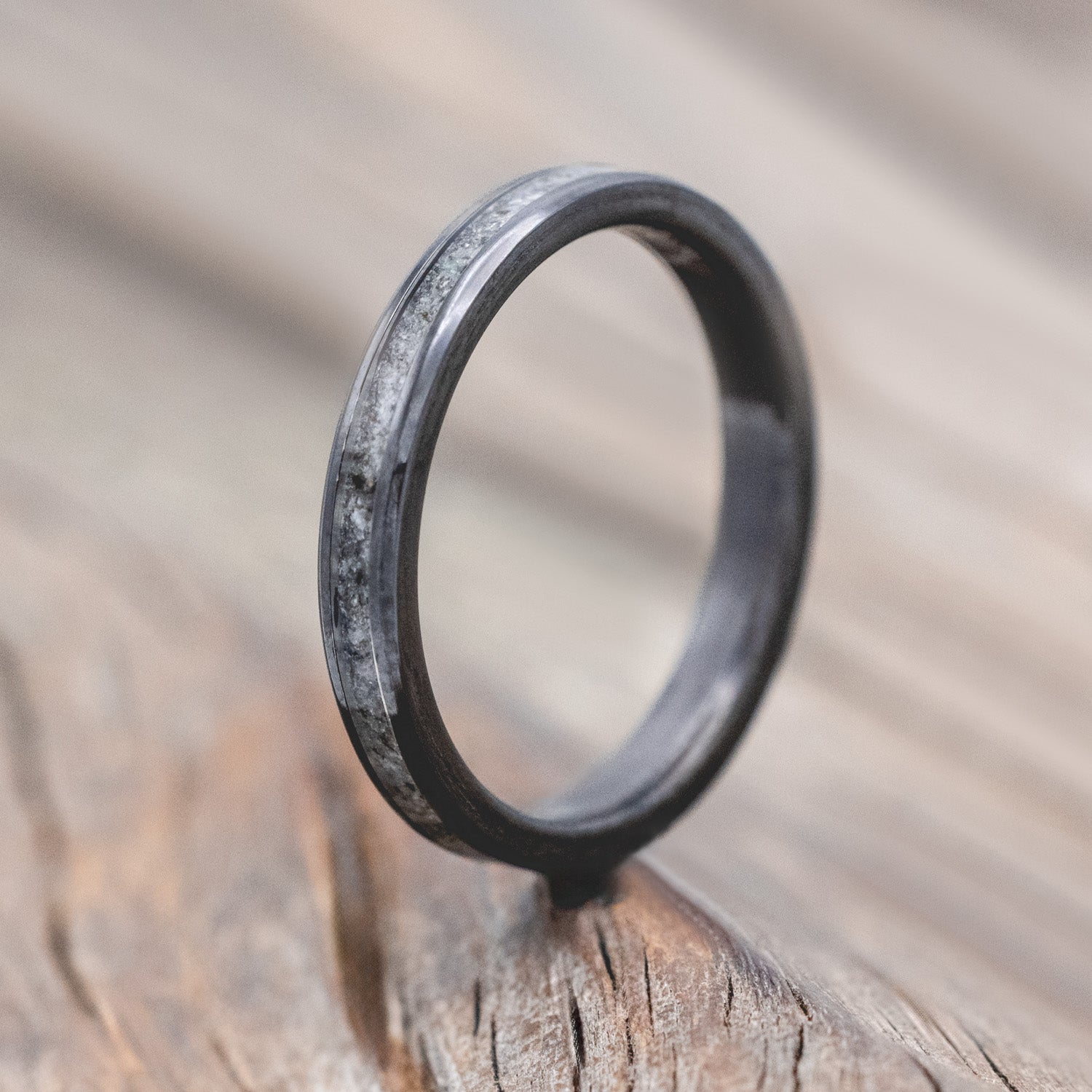 "ETERNA" - MOONSTONE STACKING BAND-Staghead Designs