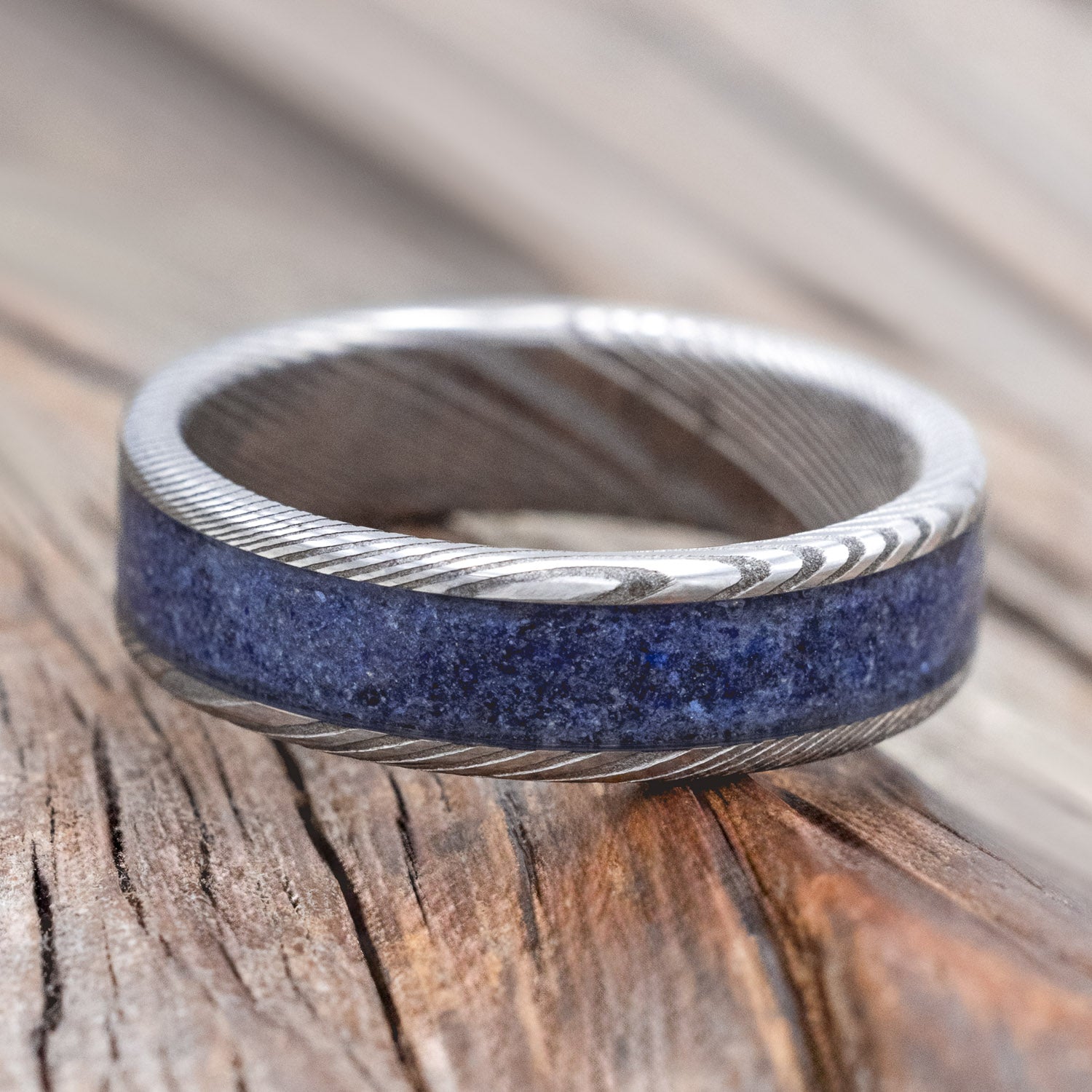"ETERNA" - LAPIS LAZULI STACKING BAND-Staghead Designs