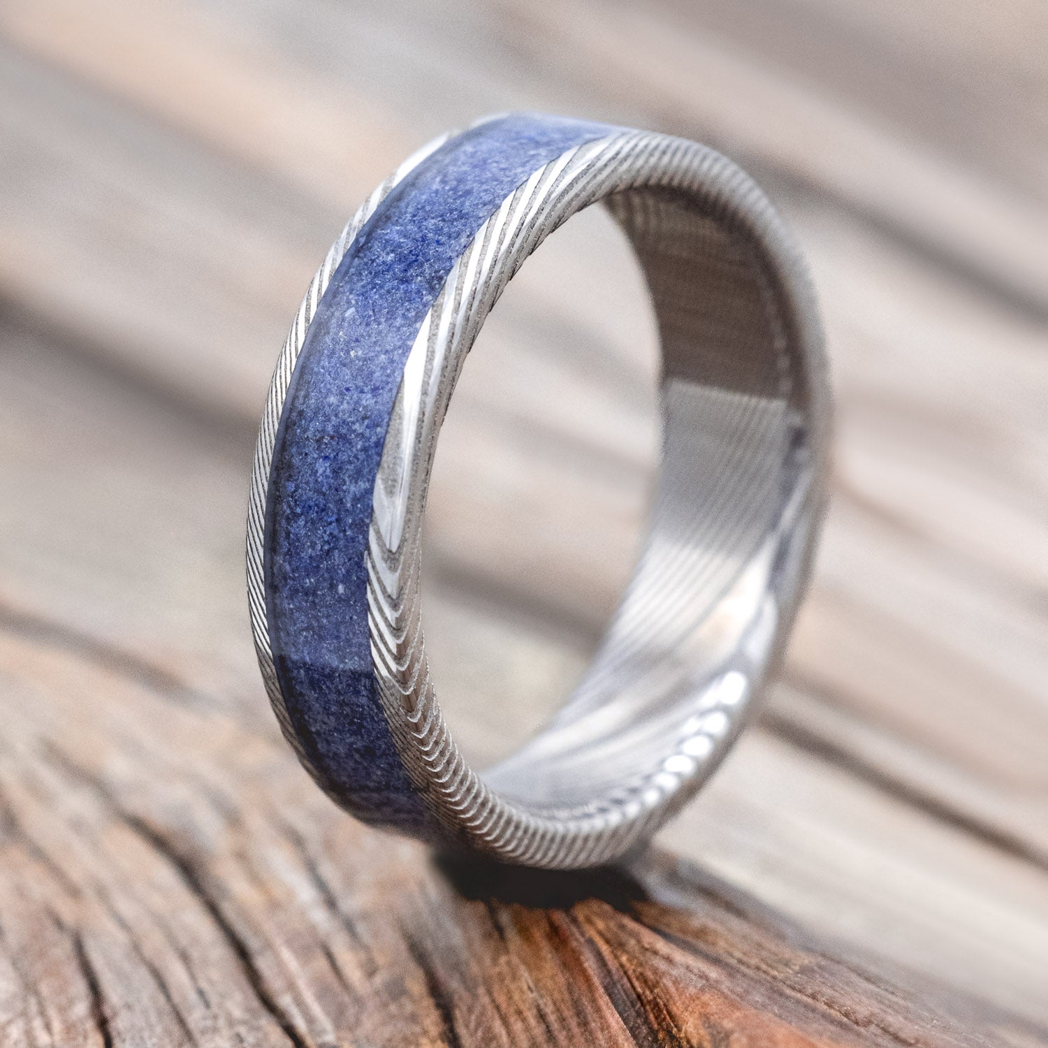 "ETERNA" - LAPIS LAZULI STACKING BAND-Staghead Designs