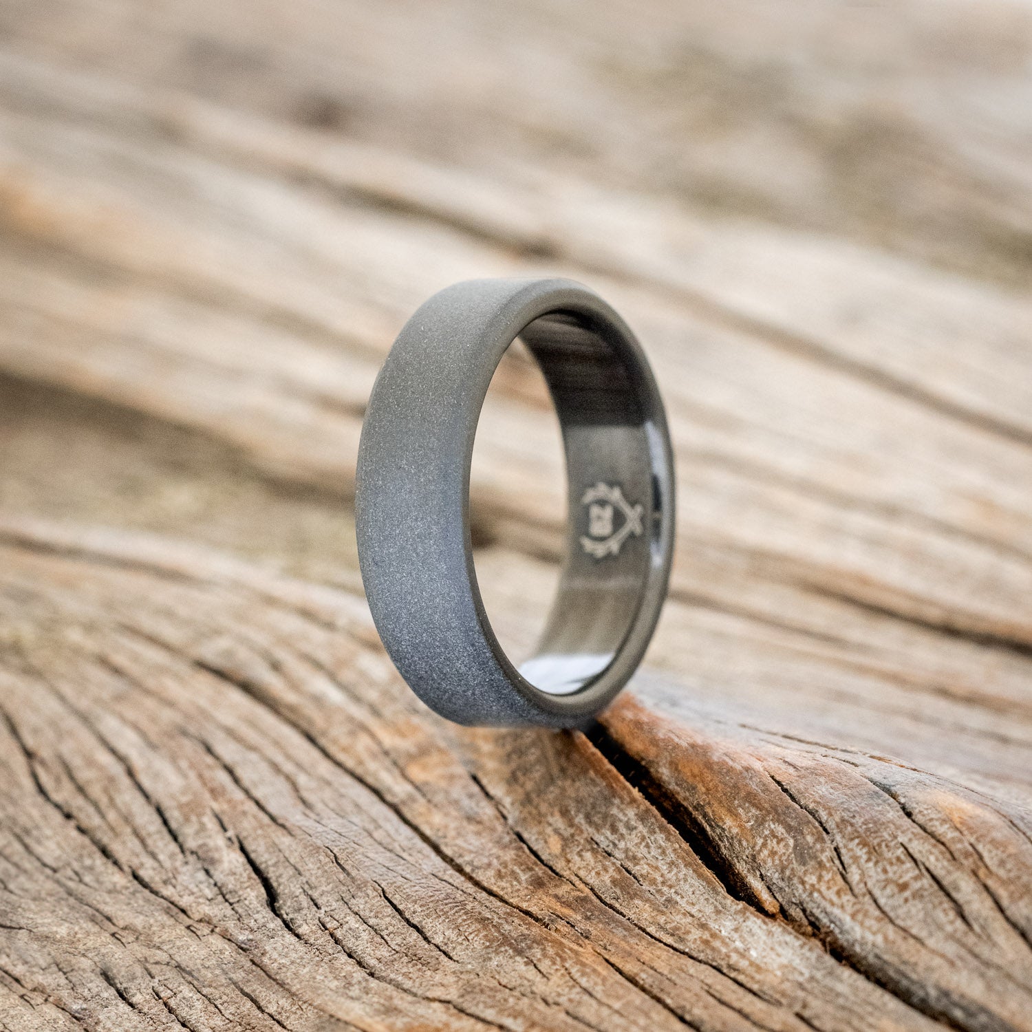 SANDBLASTED WEDDING BAND-7