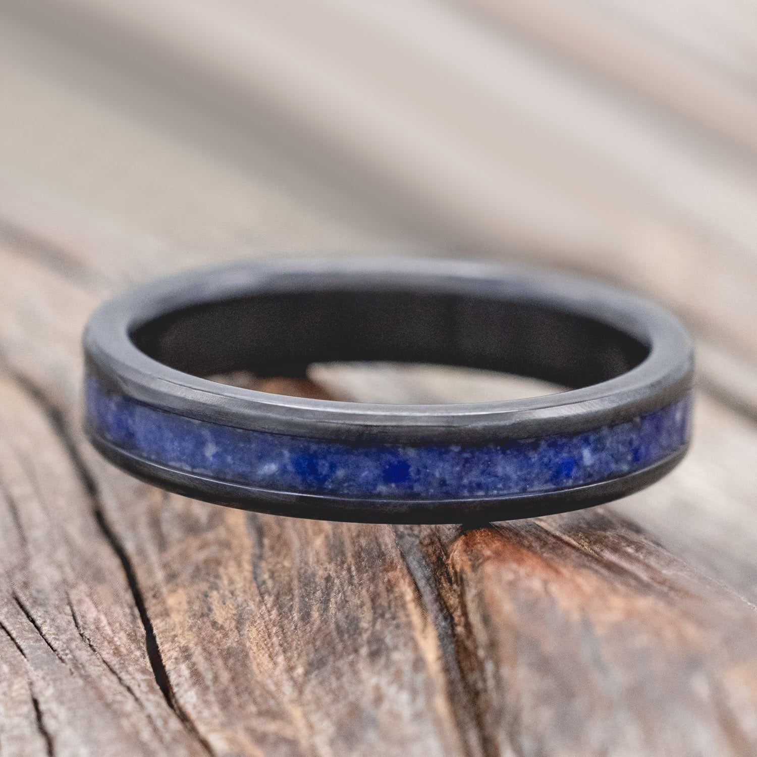 "ETERNA" - LAPIS LAZULI STACKING BAND-Staghead Designs