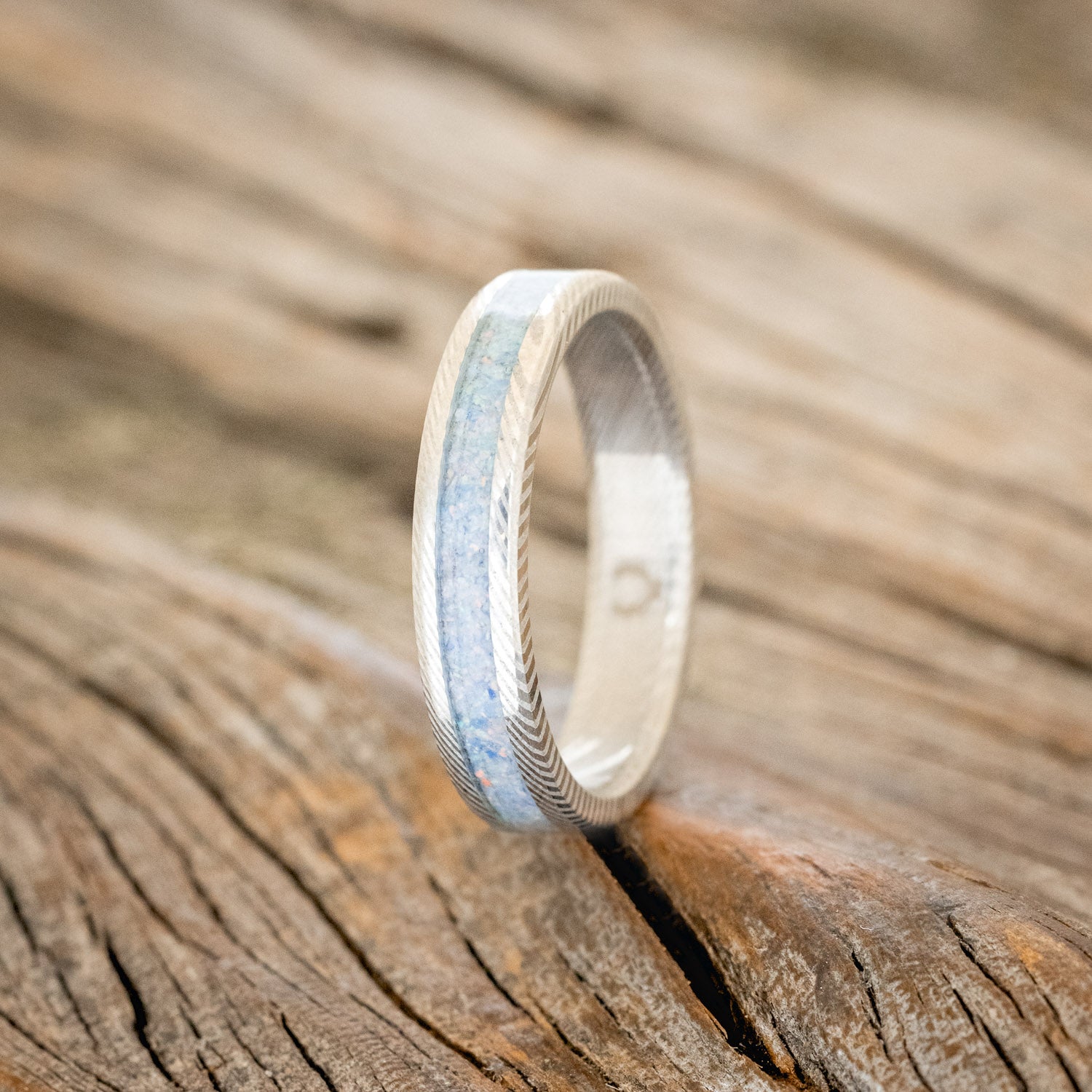 "PERENNA" - COTTON CANDY OPAL STACKING BAND-7