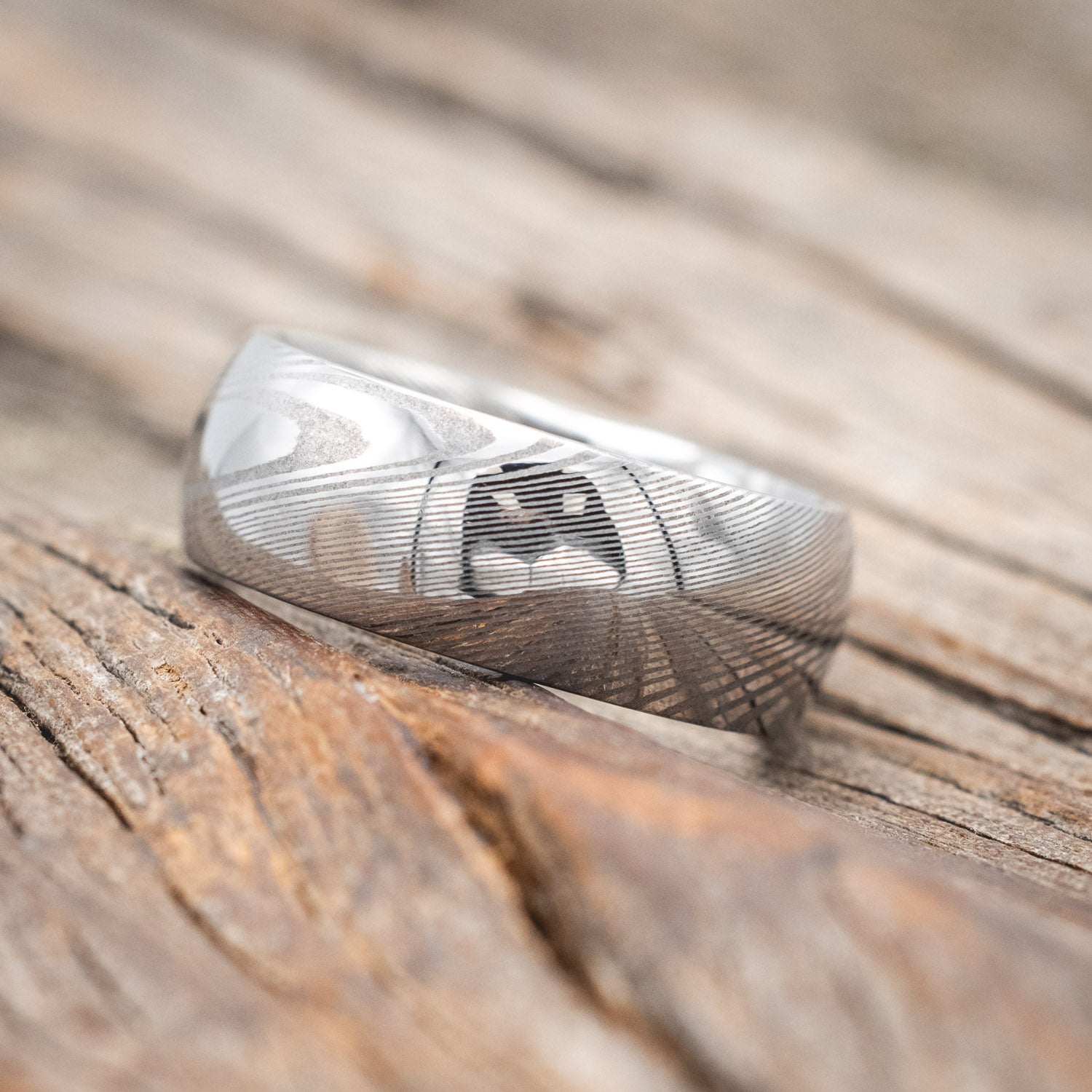 DOMED PROFILE WEDDING BAND-Staghead Designs