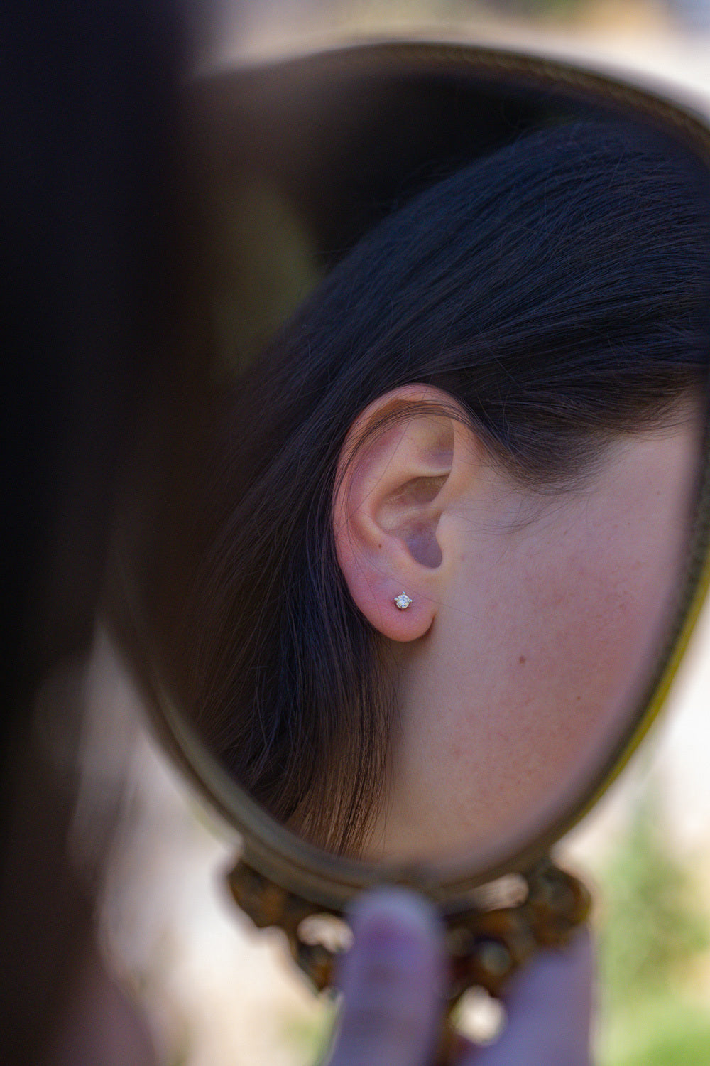 1/4 CTW NATURAL DIAMOND STUD EARRINGS IN 14K GOLD-10