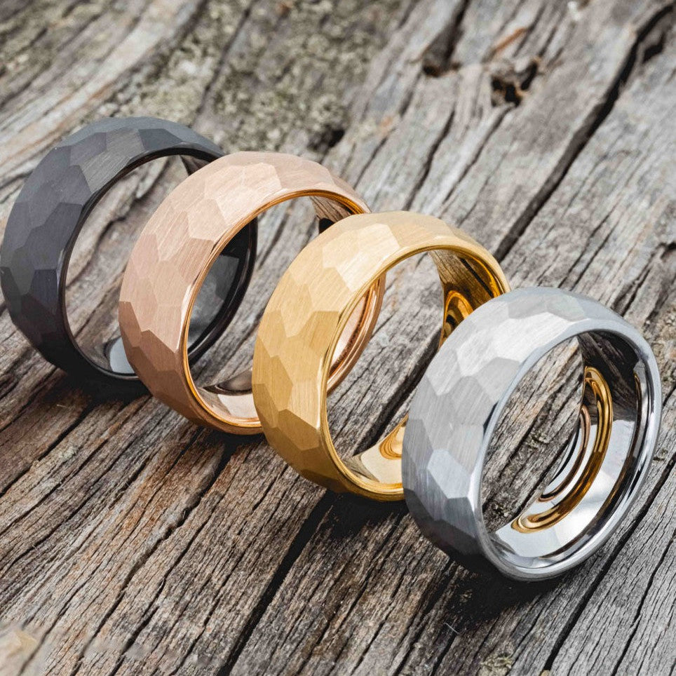 FACETED TUNGSTEN RINGS-1