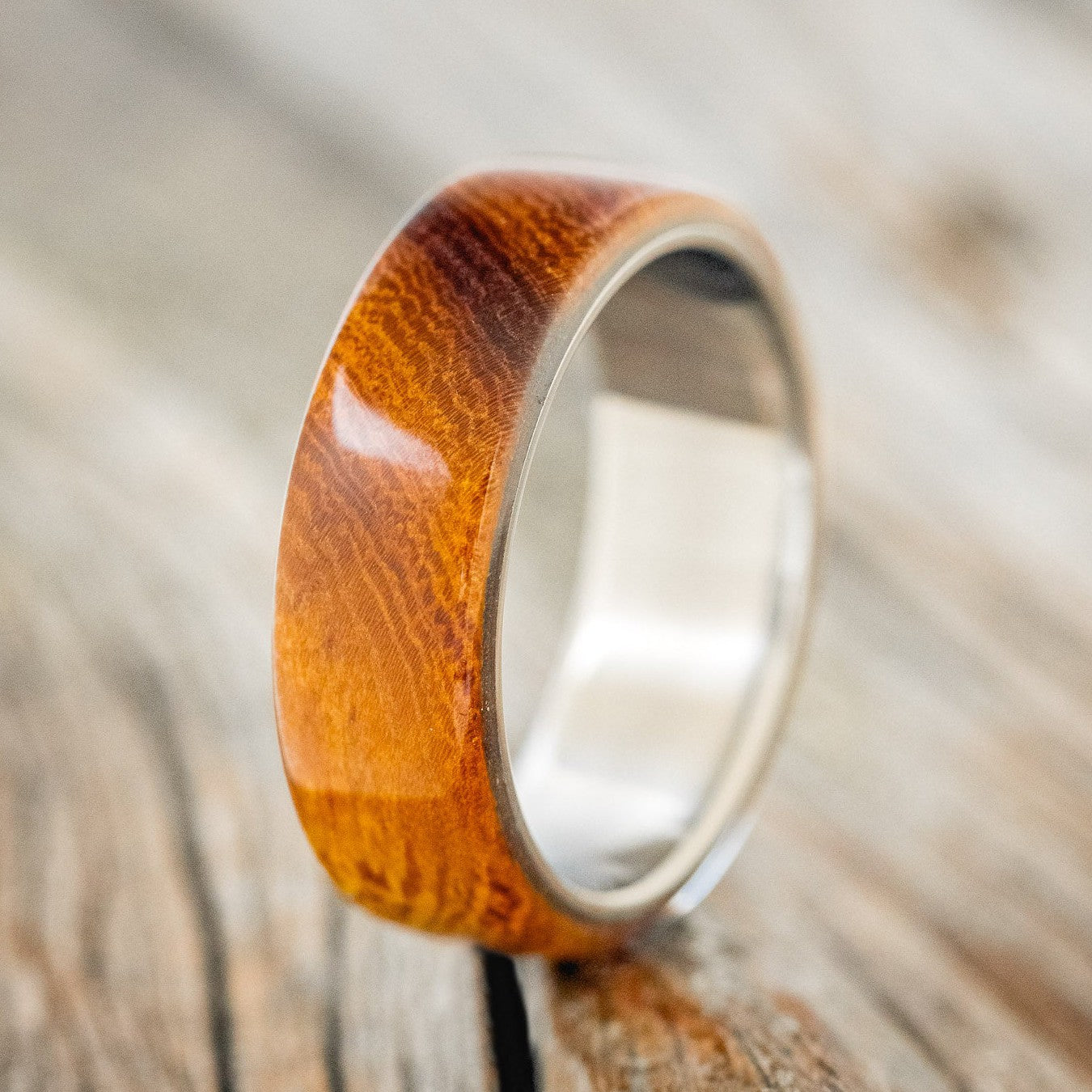 "HAVEN" - IRONWOOD WEDDING BAND-1