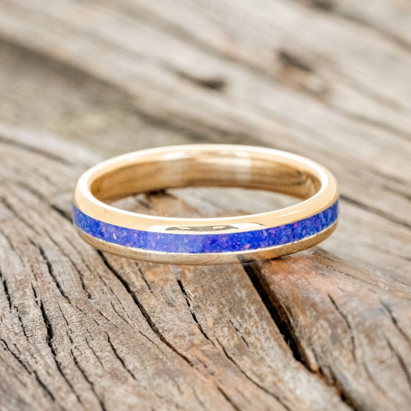 "PERENNA" - STARBURST OPAL STACKING BAND-3