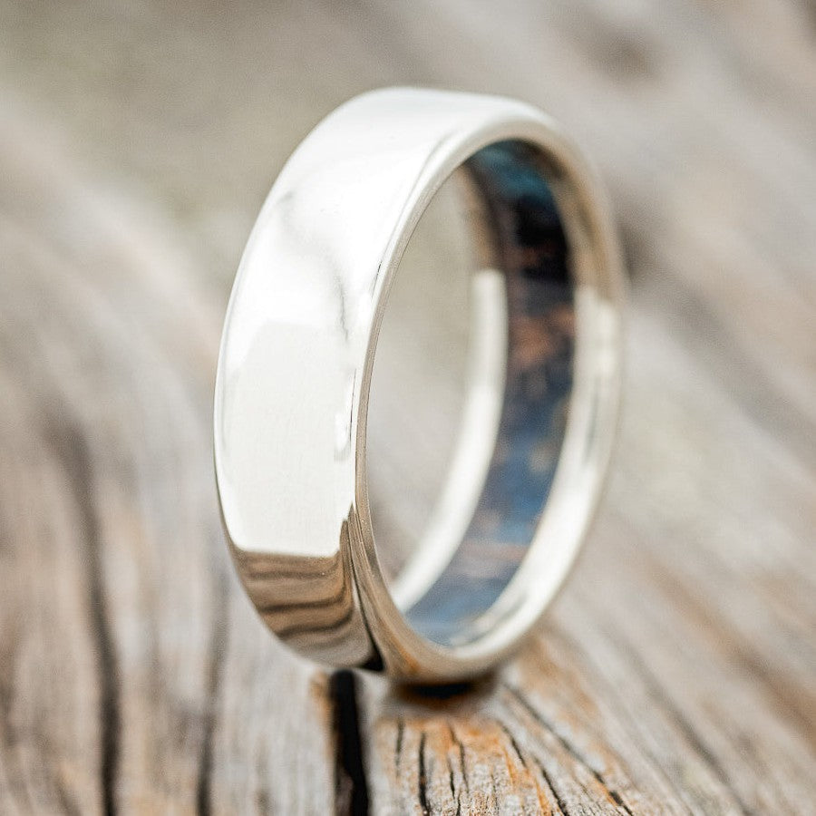 PATINA COPPER LINED WEDDING BAND-1